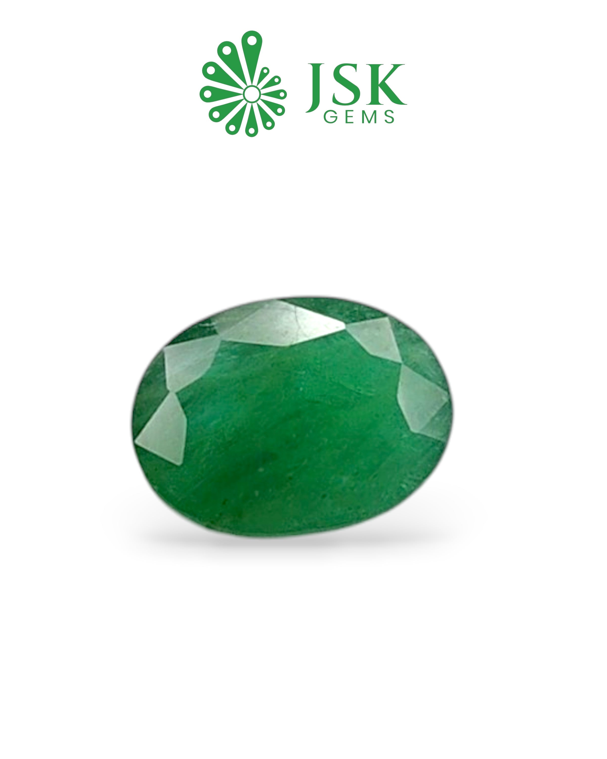 Premium Grade 6.62 Ct - 7.36 Ratti Natural Emerald - Panna