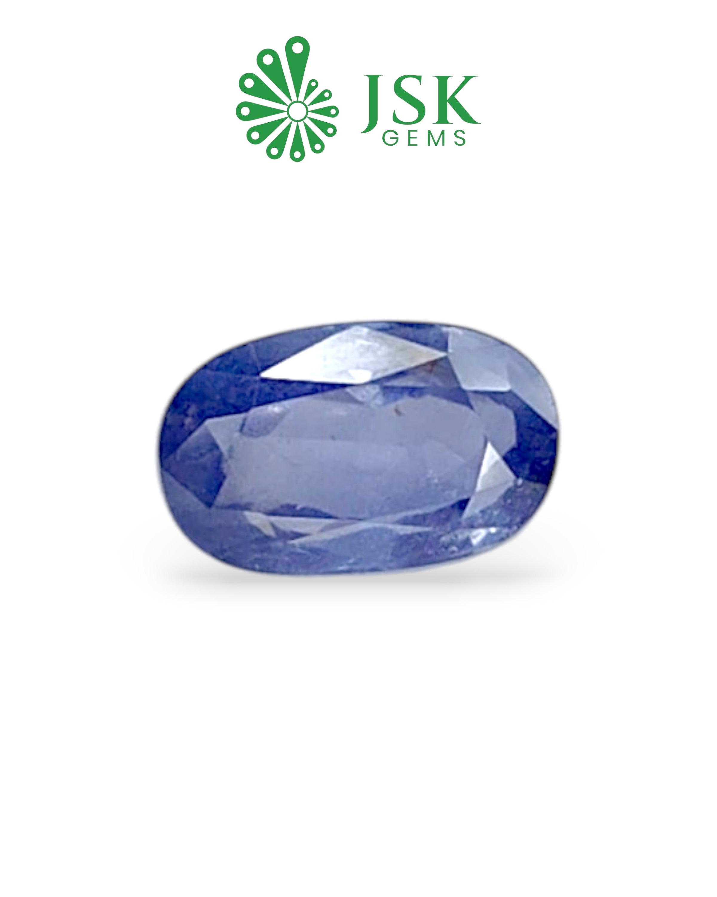 IIGJ Certified 4.50 Ct - 5 Ratti Natural Unheated Ceylon Blue Sapphire - Neelam