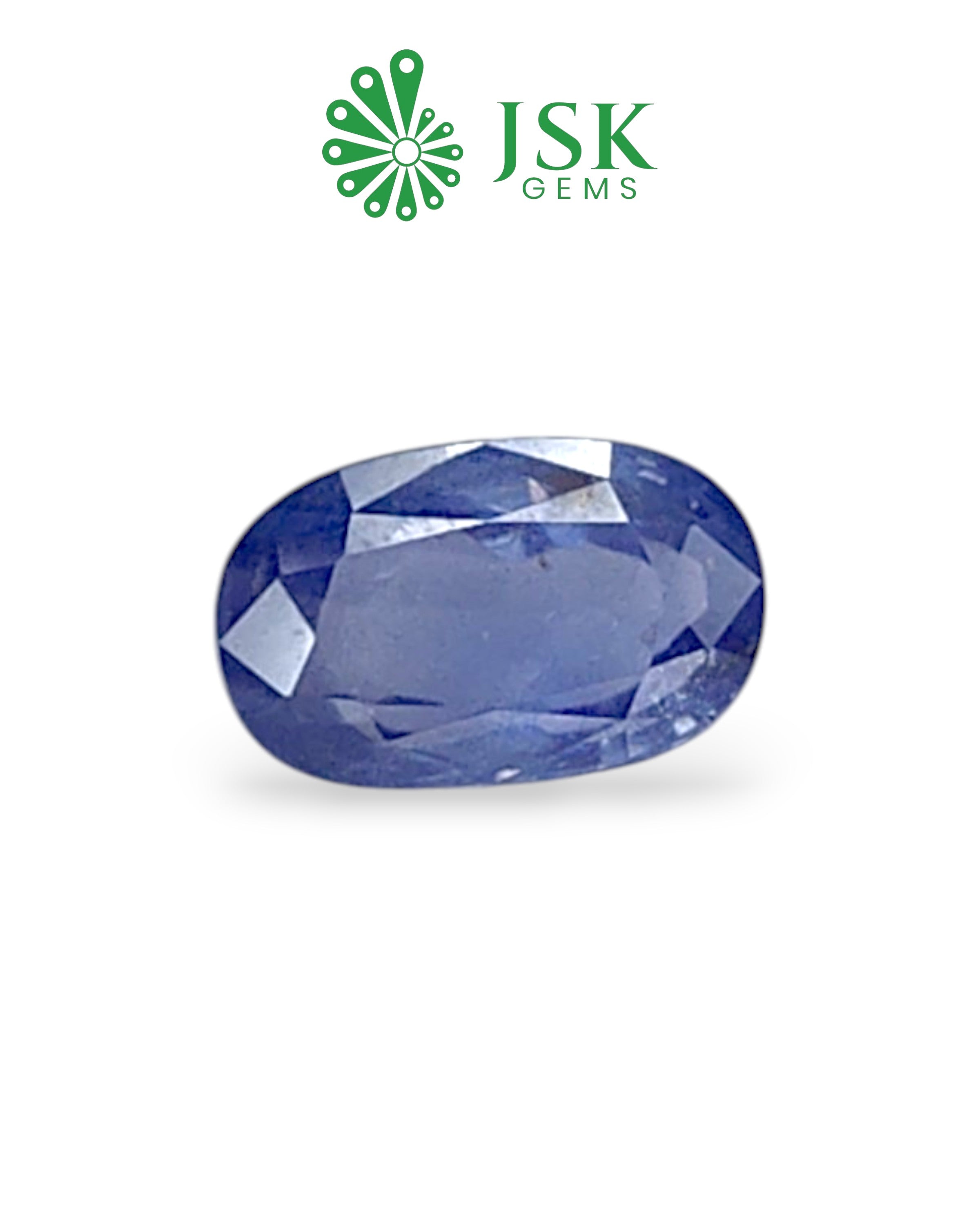 IIGJ Certified 4.50 Ct - 5 Ratti Natural Unheated Ceylon Blue Sapphire - Neelam