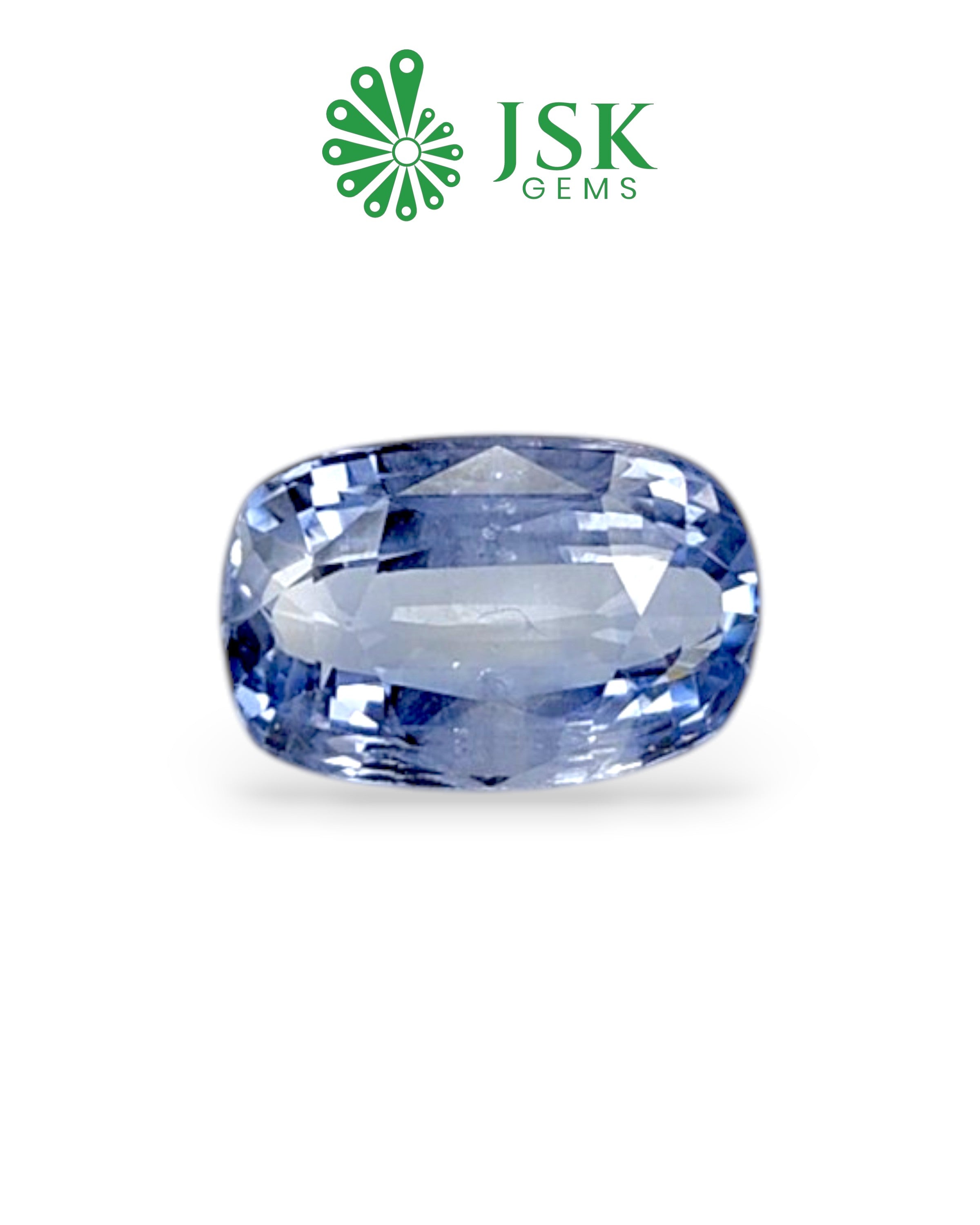 IDI Certified 4.79 Ct - 5.32  Ratti Natural Ceylon Blue Sapphire - Neelam