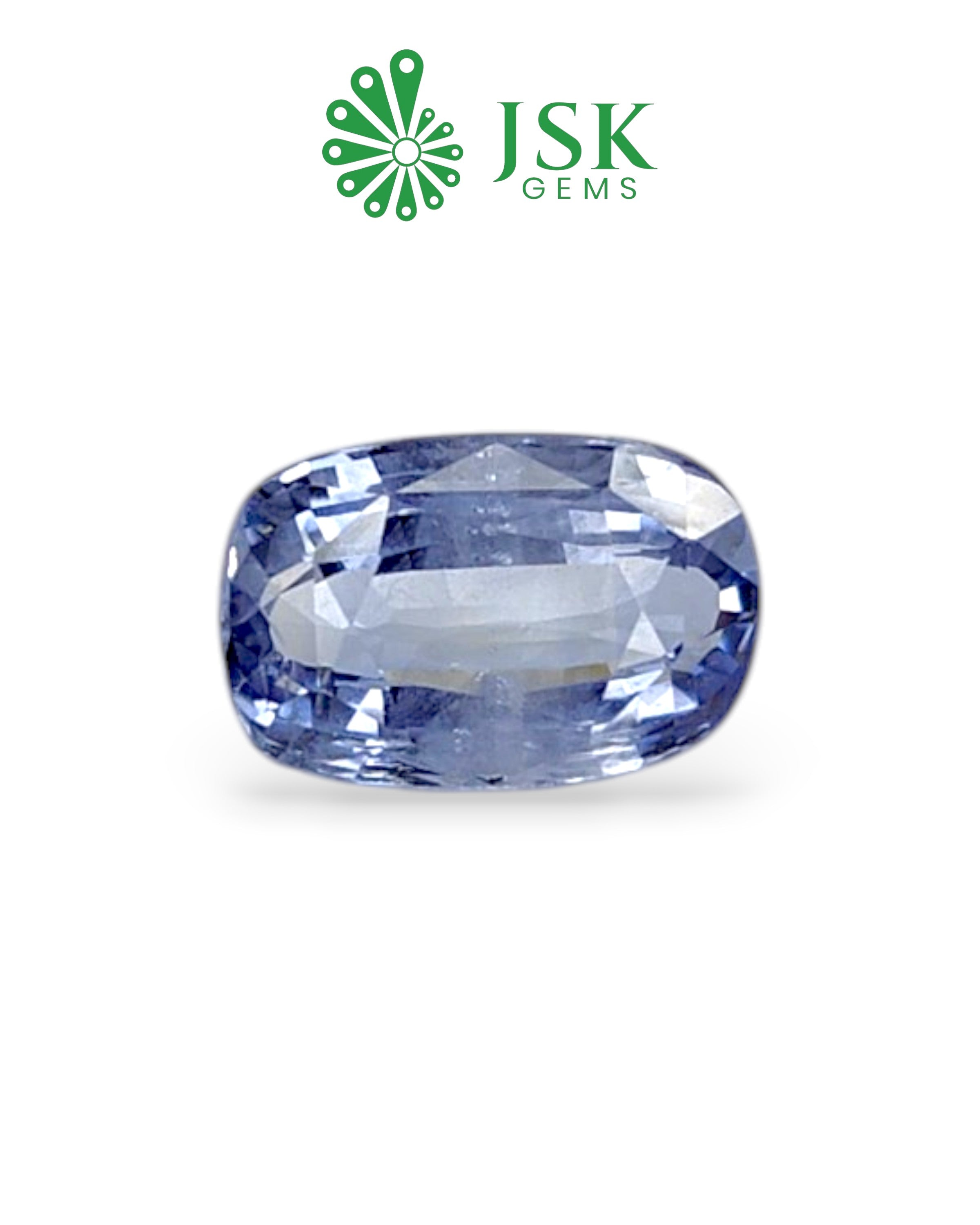 IDI Certified 4.79 Ct - 5.32  Ratti Natural Ceylon Blue Sapphire - Neelam