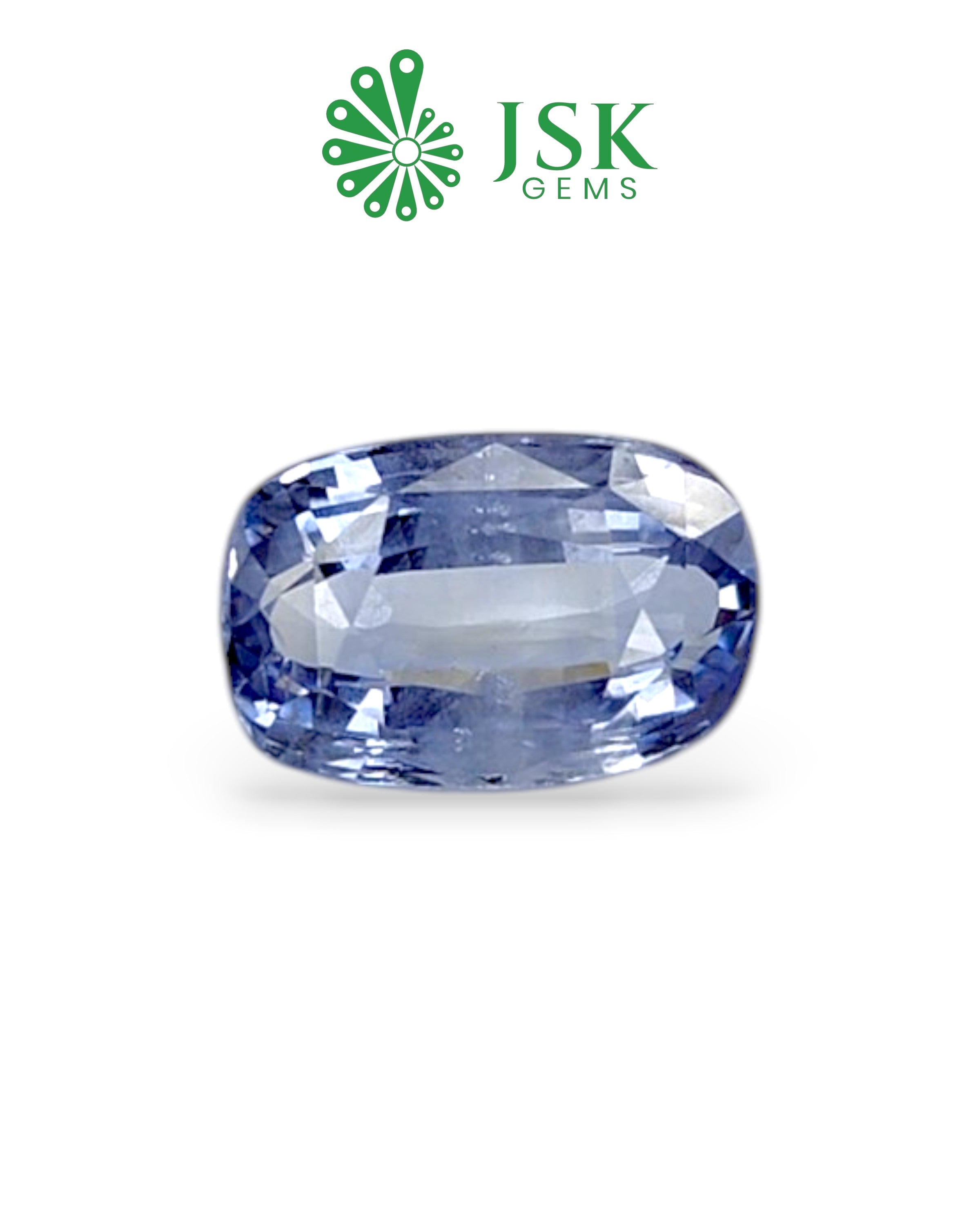 IDI Certified 4.79 Ct - 5.32  Ratti Natural Ceylon Blue Sapphire - Neelam