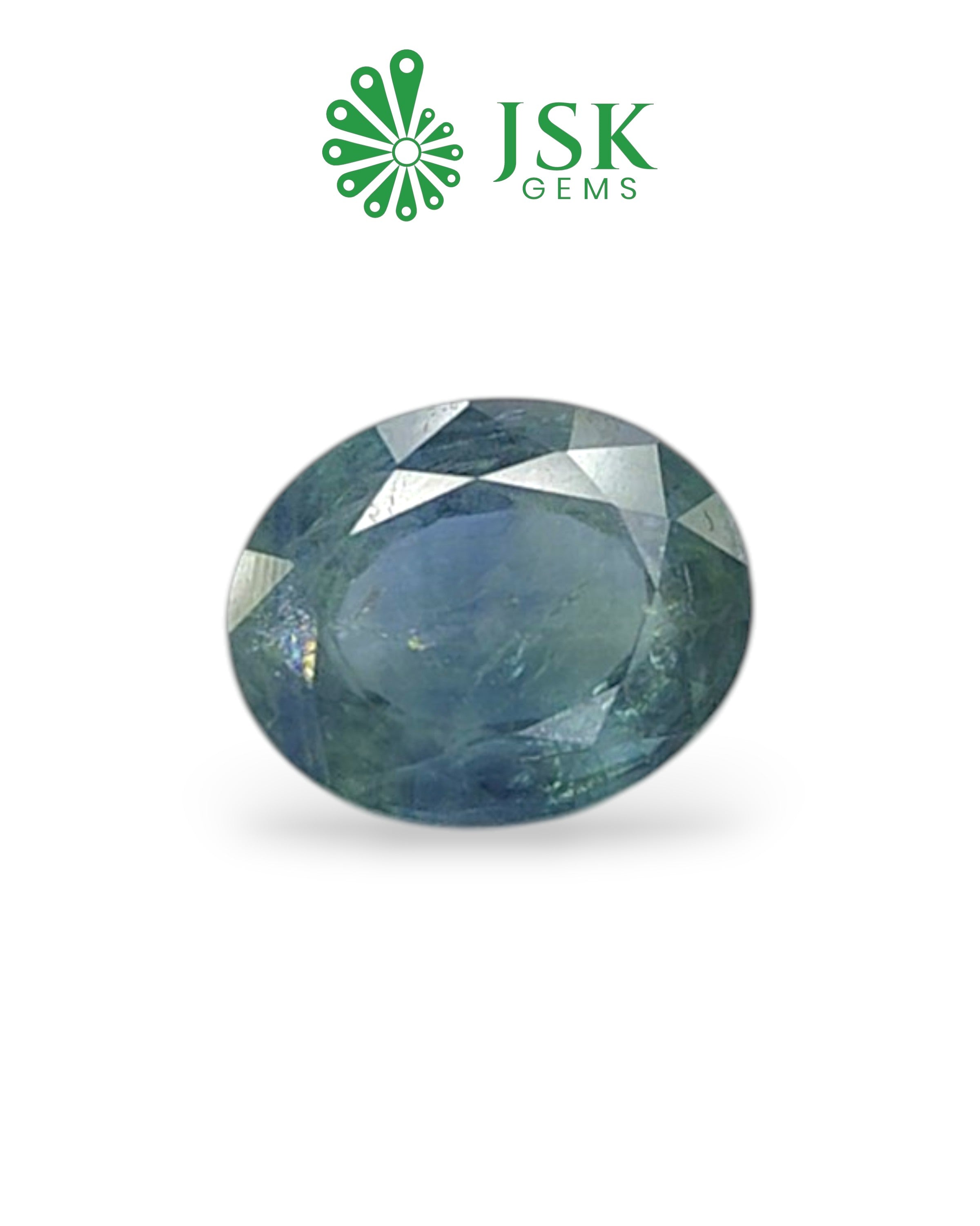 IDI Certified 6.23 Ct - 6.92  Ratti Natural Ceylon Blue Sapphire - Neelam