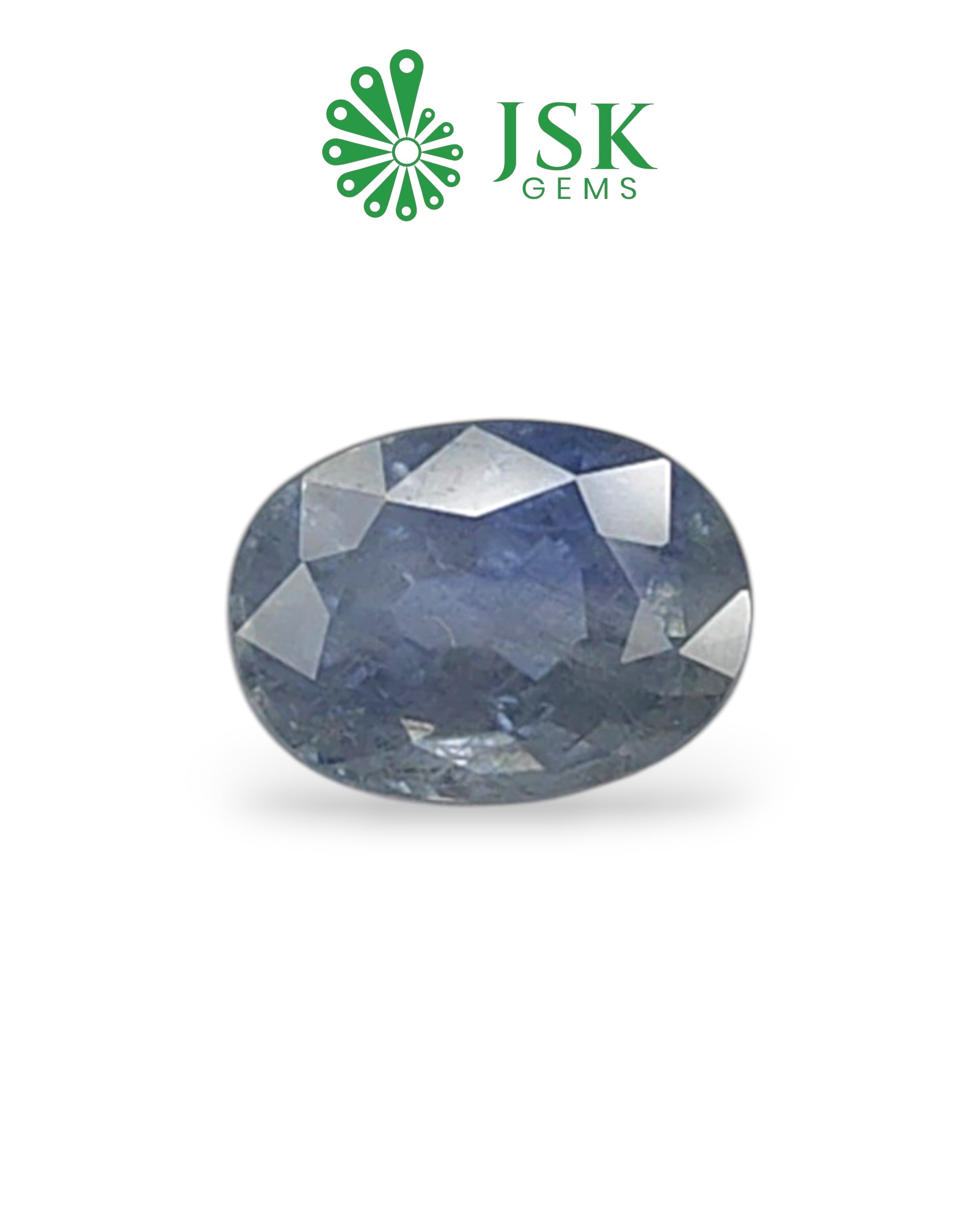 IDI Certified 4.82 Ct - 5.36  Ratti Natural Ceylon Blue Sapphire - Neelam