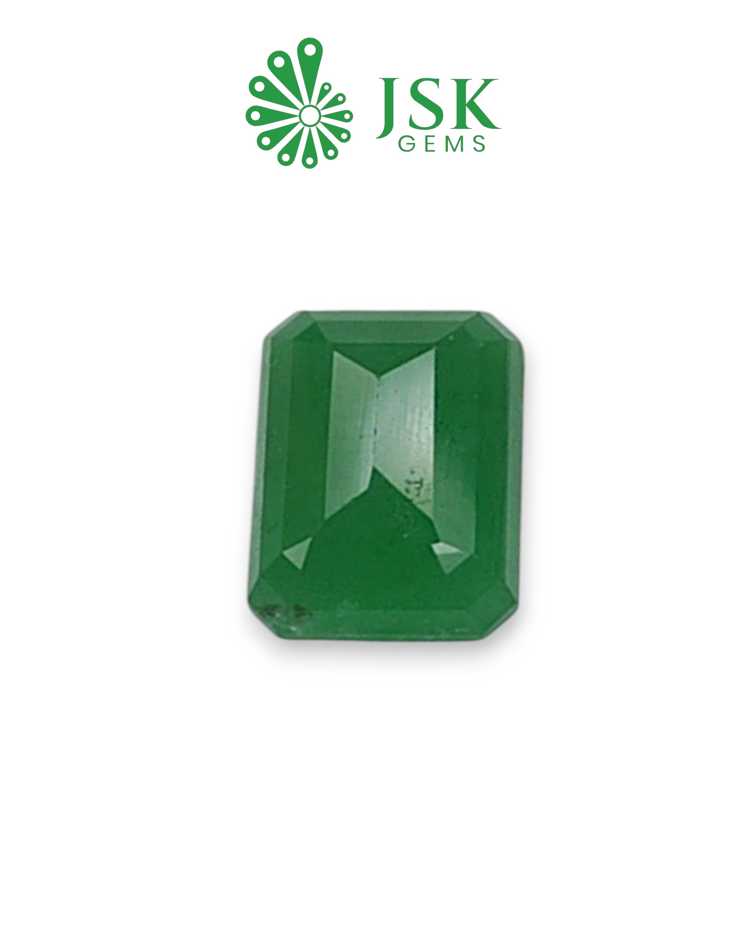 Premium Grade 3.12 Ct - 3.47 Ratti Natural Emerald - Panna