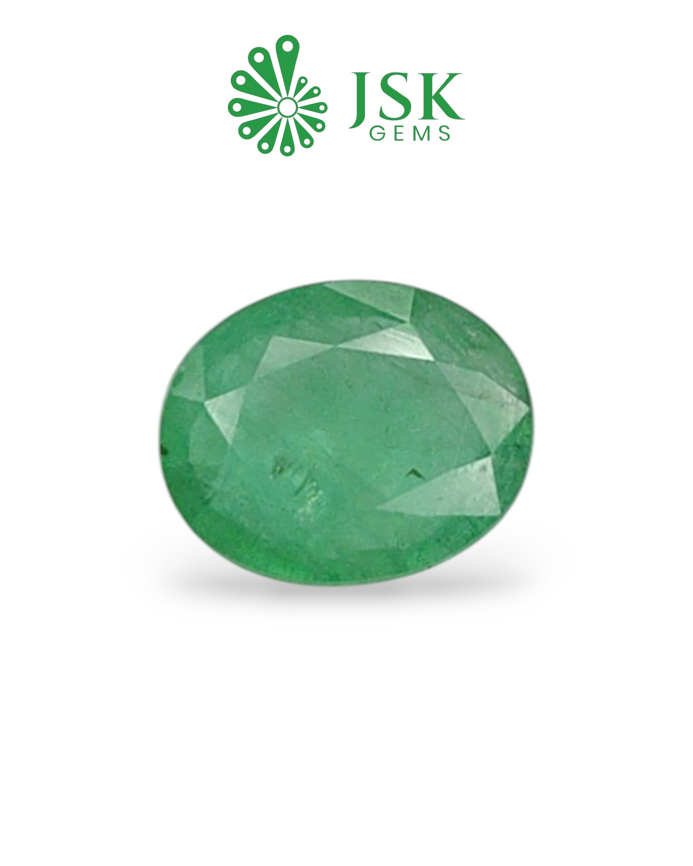 Premium Grade 3.79 Ct - 4.21 Ratti Natural Emerald - Panna