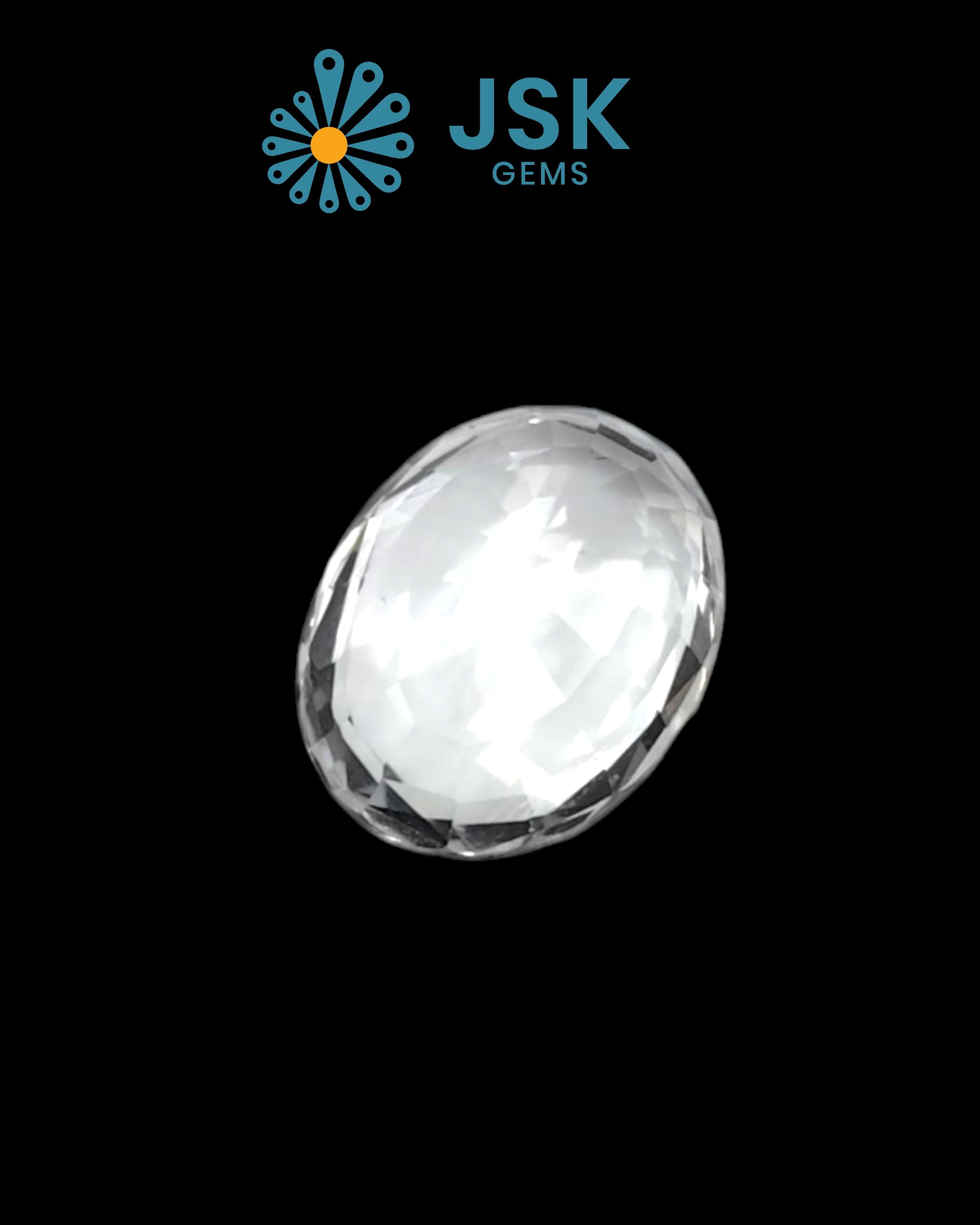 Top Grade 7.11 Ct - 7.90 Ratti  Natural White Topaz