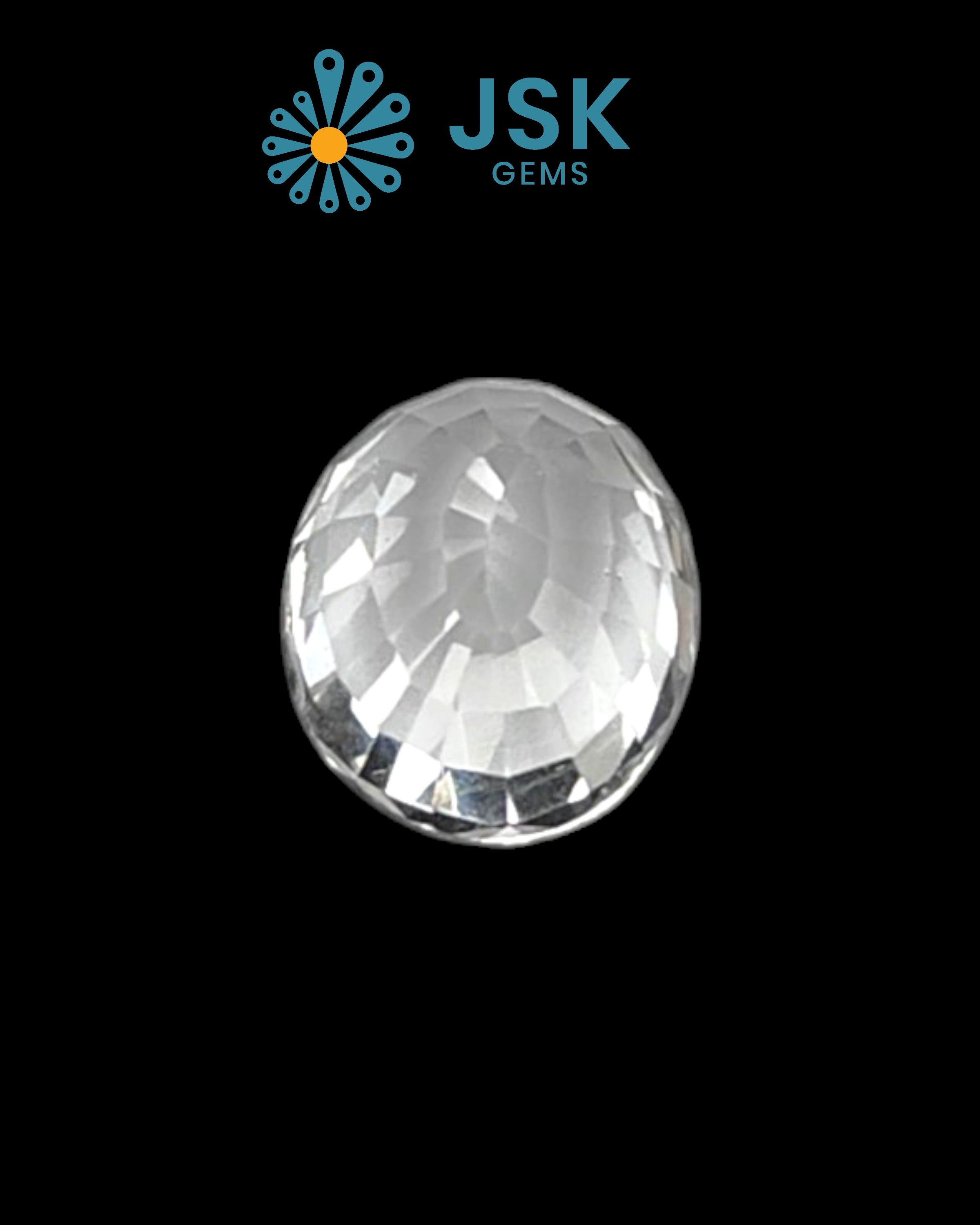 Top Grade 6.21 Ct - 6.90 Ratti  Natural White Topaz