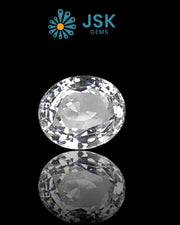 Top Grade 5.43 Ct - 6.03 Ratti  Natural White Topaz