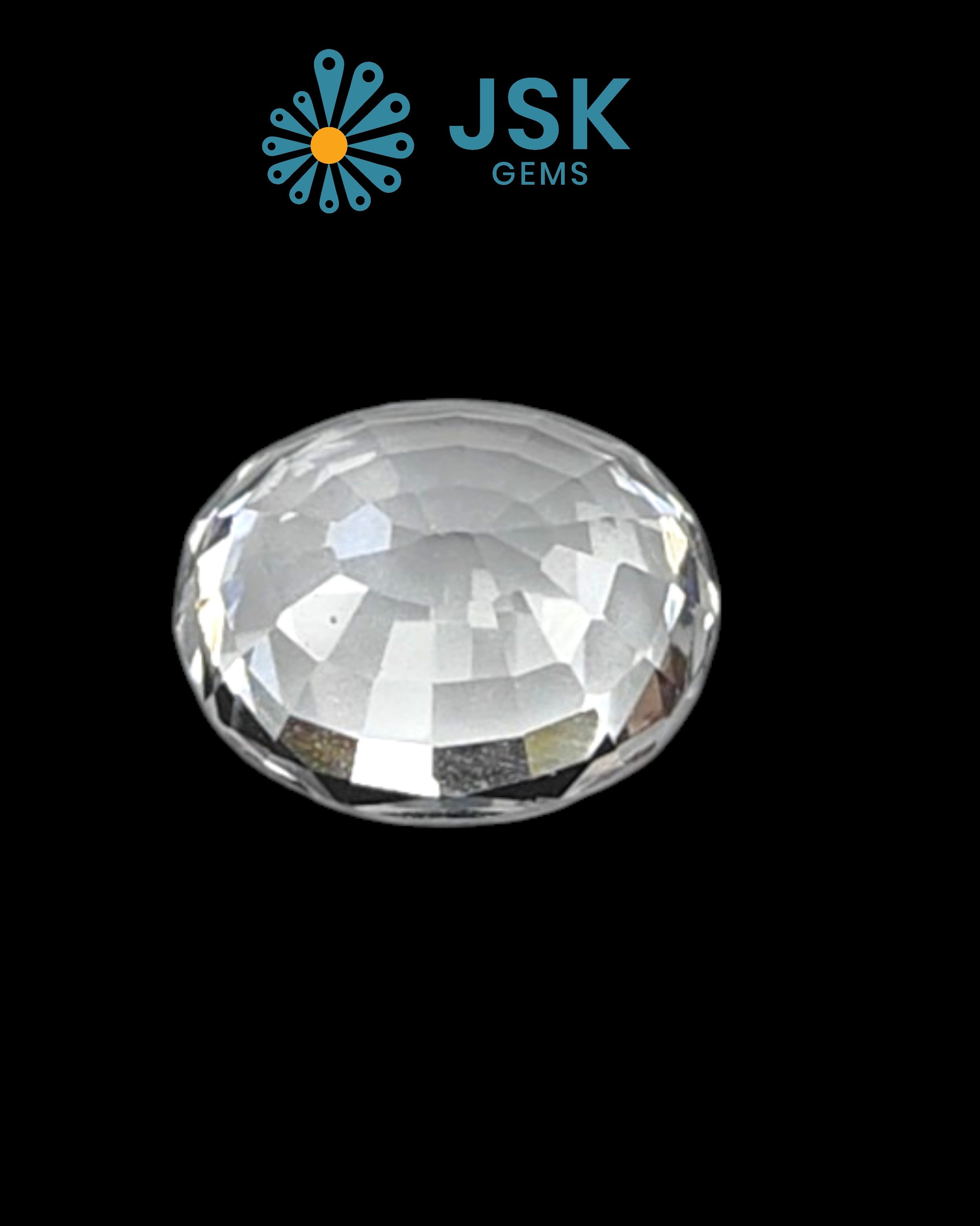 Top Grade 5.43 Ct - 6.03 Ratti  Natural White Topaz