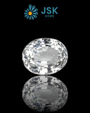 Top Grade 4.61 Ct - 5.12 Ratti  Natural White Topaz