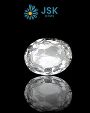 Top Grade 5.02 Ct - 5.58 Ratti Natural White Topaz