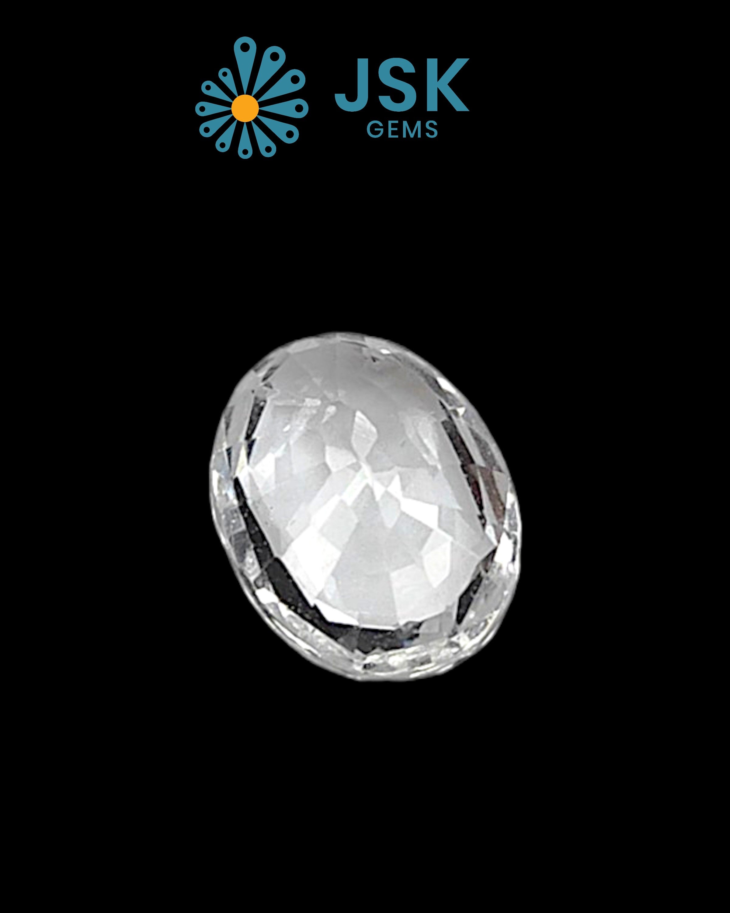 Top Grade 5.02 Ct - 5.58 Ratti Natural White Topaz