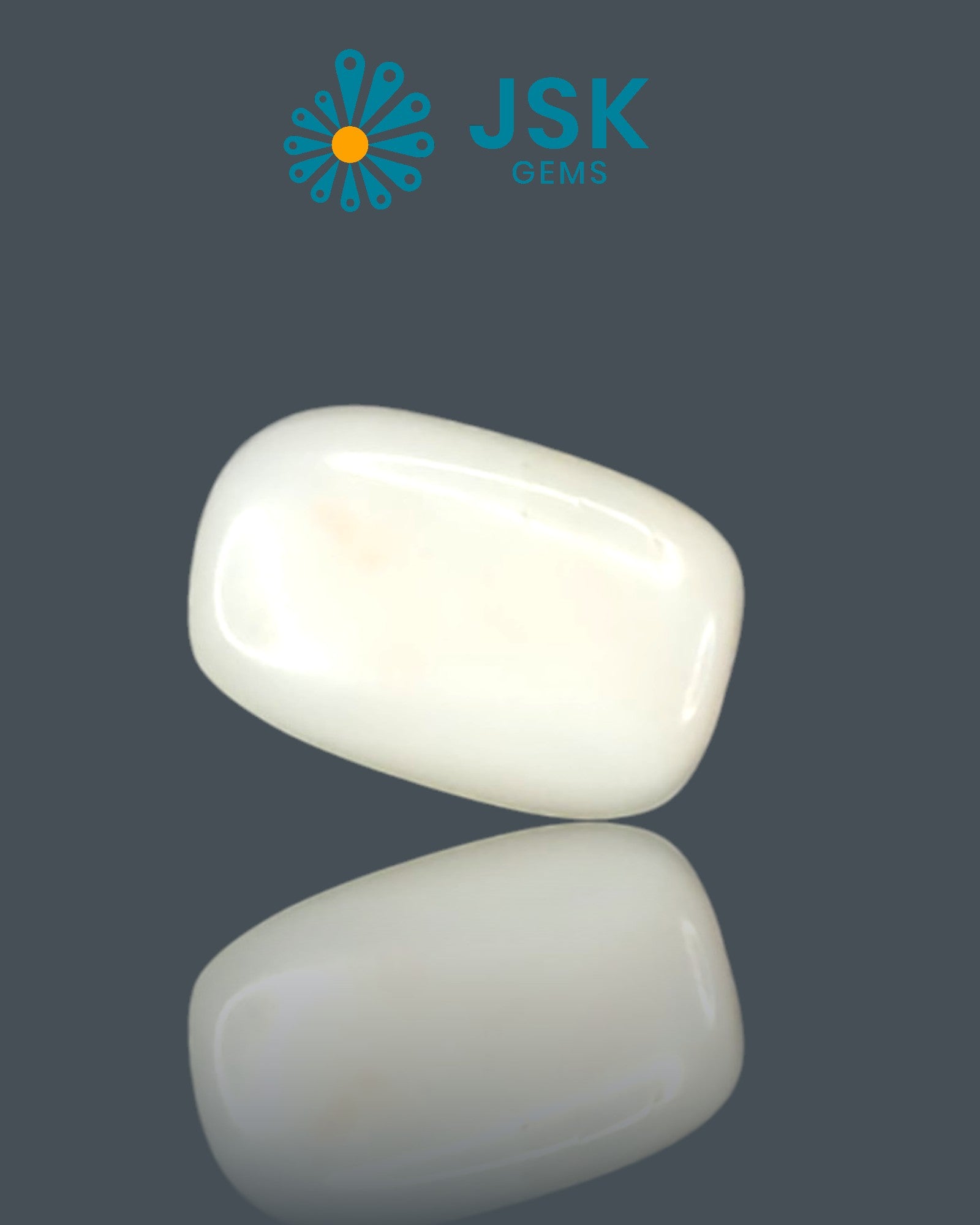Premium Grade 4.91 Ct - 5.46 Ratti Natural White Coral/Safed Moonga