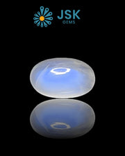 JTL Certified 7.61 Ct - 8.46 Ratti Natural Moonstone - Chandrakantmani
