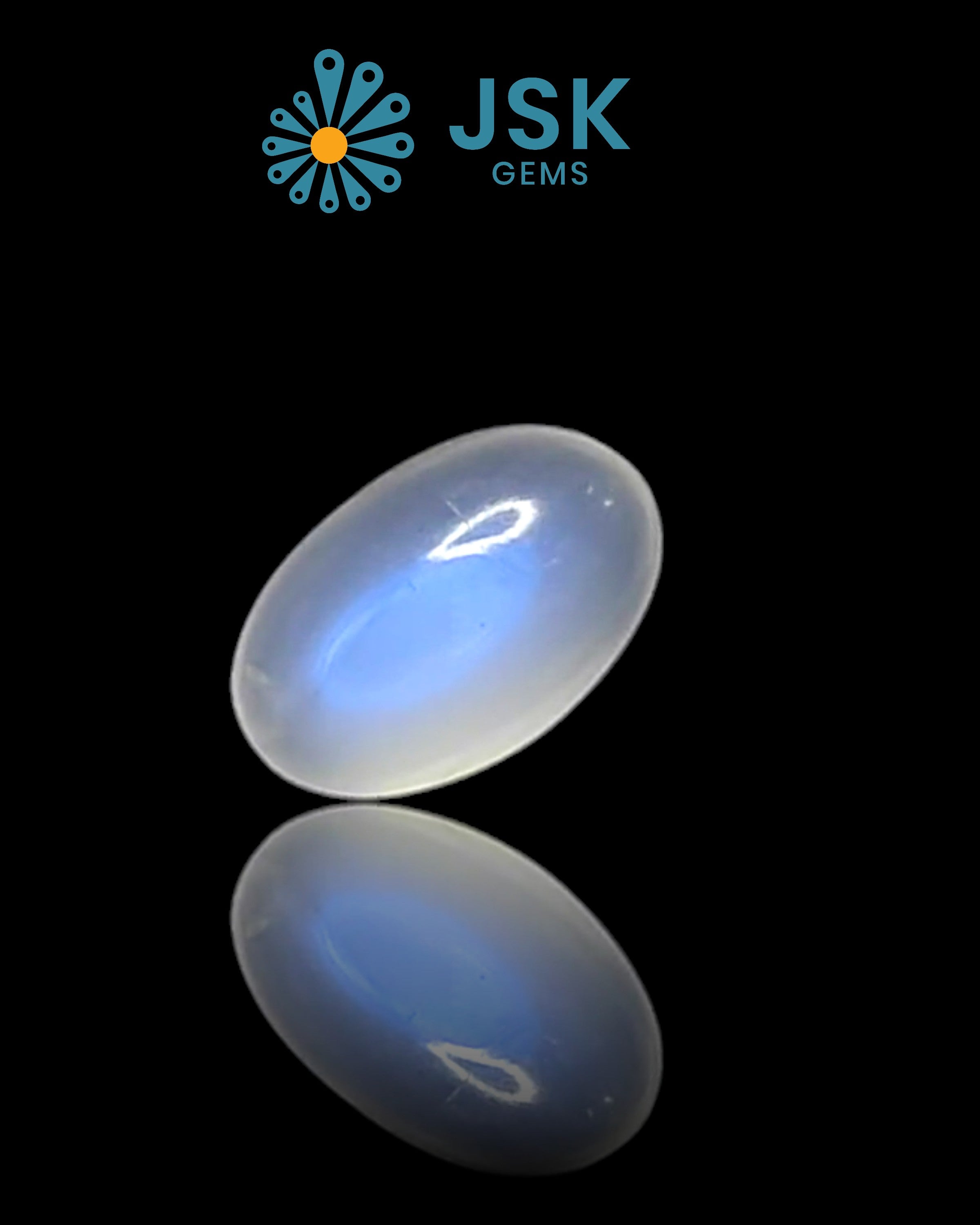 JTL Certified 8.99 Ct - 9.99 Ratti Natural Moonstone - Chandrakantmani