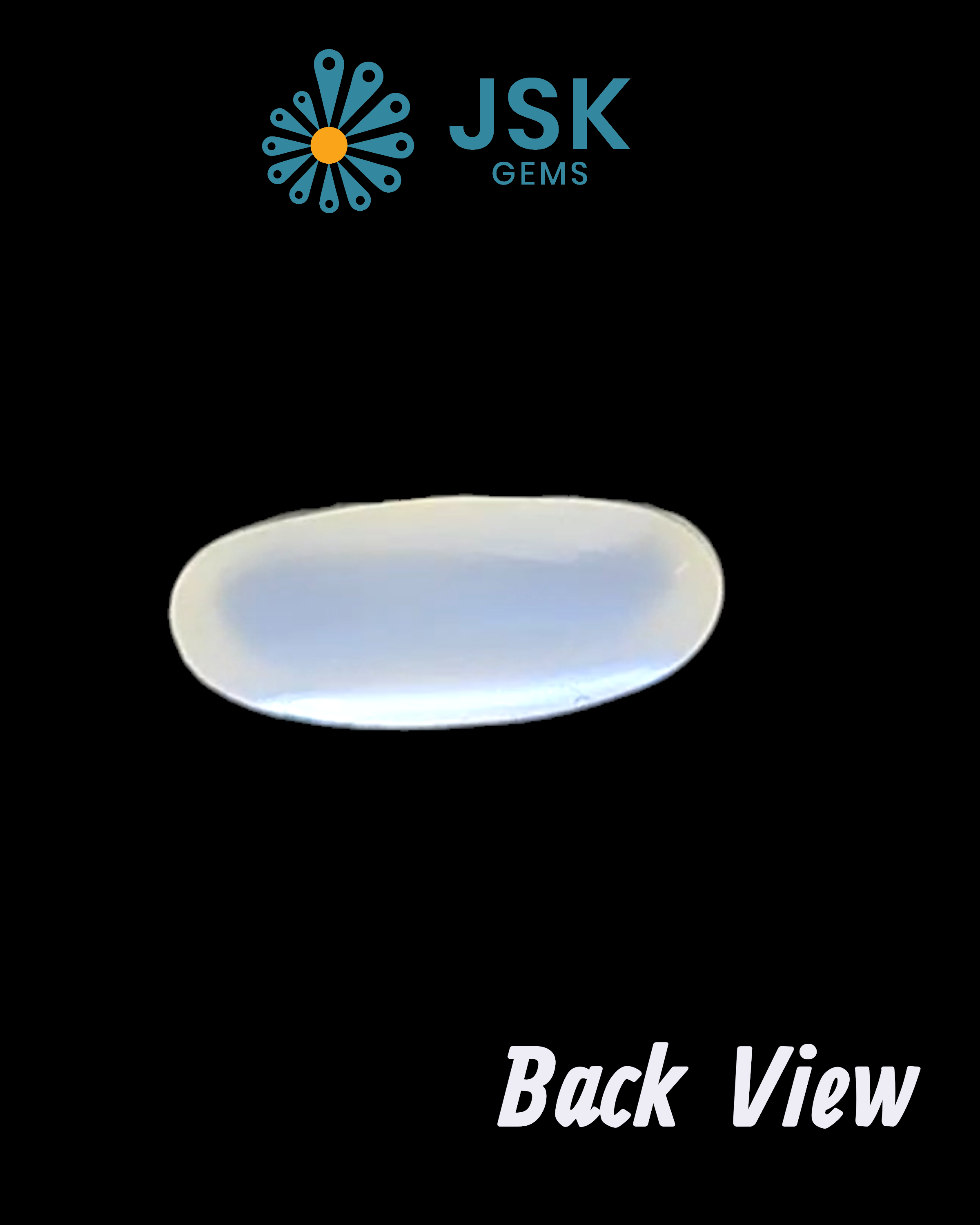 JTL Certified 5.61 Ct - 6.23 Ratti Natural Moonstone - Chandrakantmani