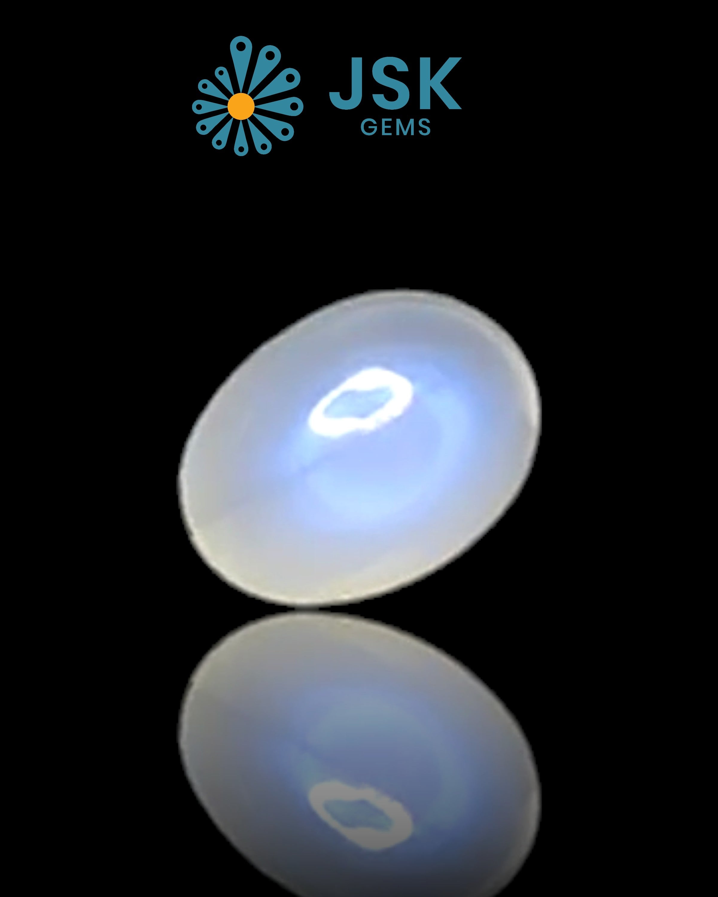 JTL Certified 5.54 Ct - 6.16 Ratti Natural Moonstone - Chandrakantmani