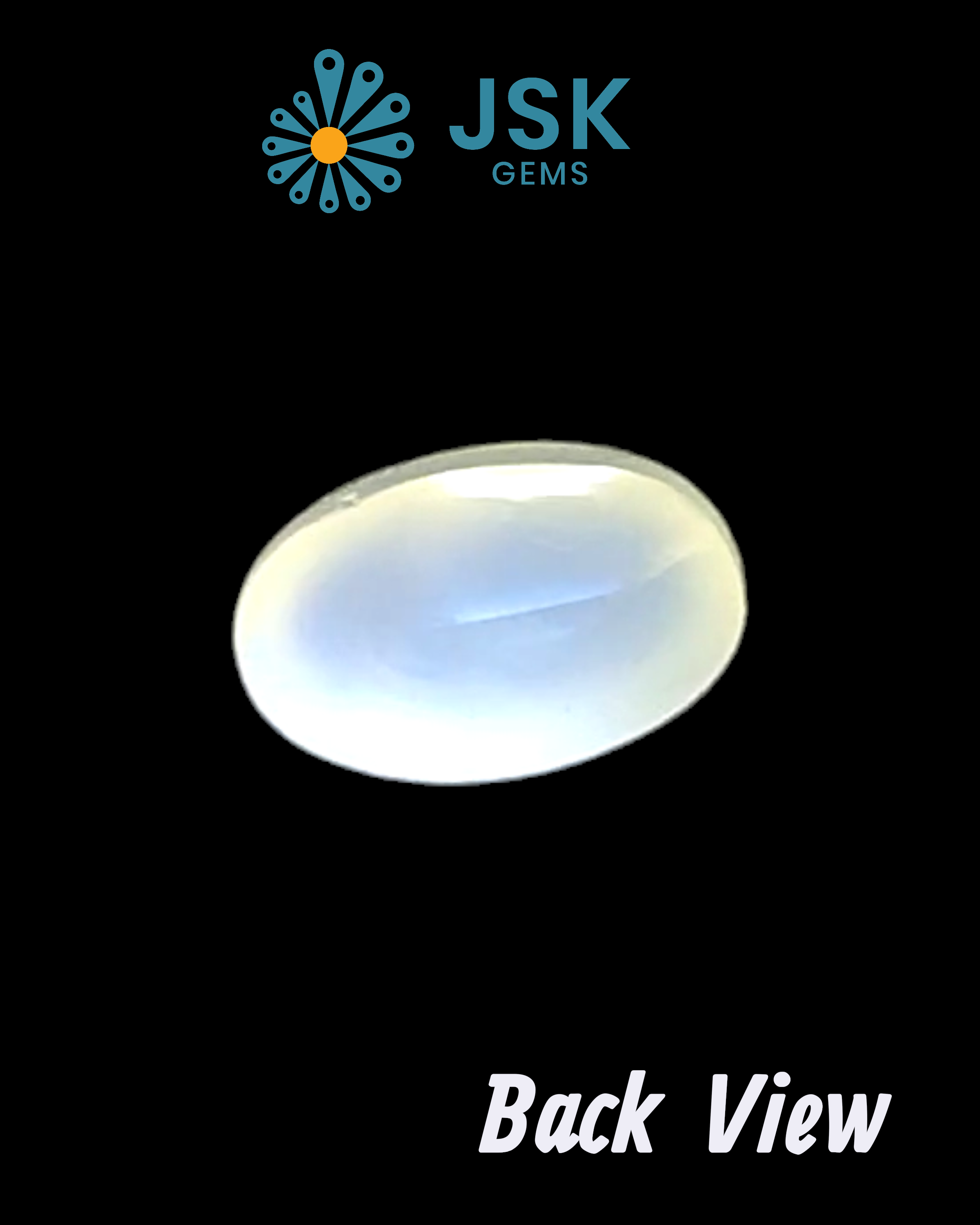 JTL Certified 6.37 Ct - 7.08 Ratti Natural Moonstone - Chandrakantmani