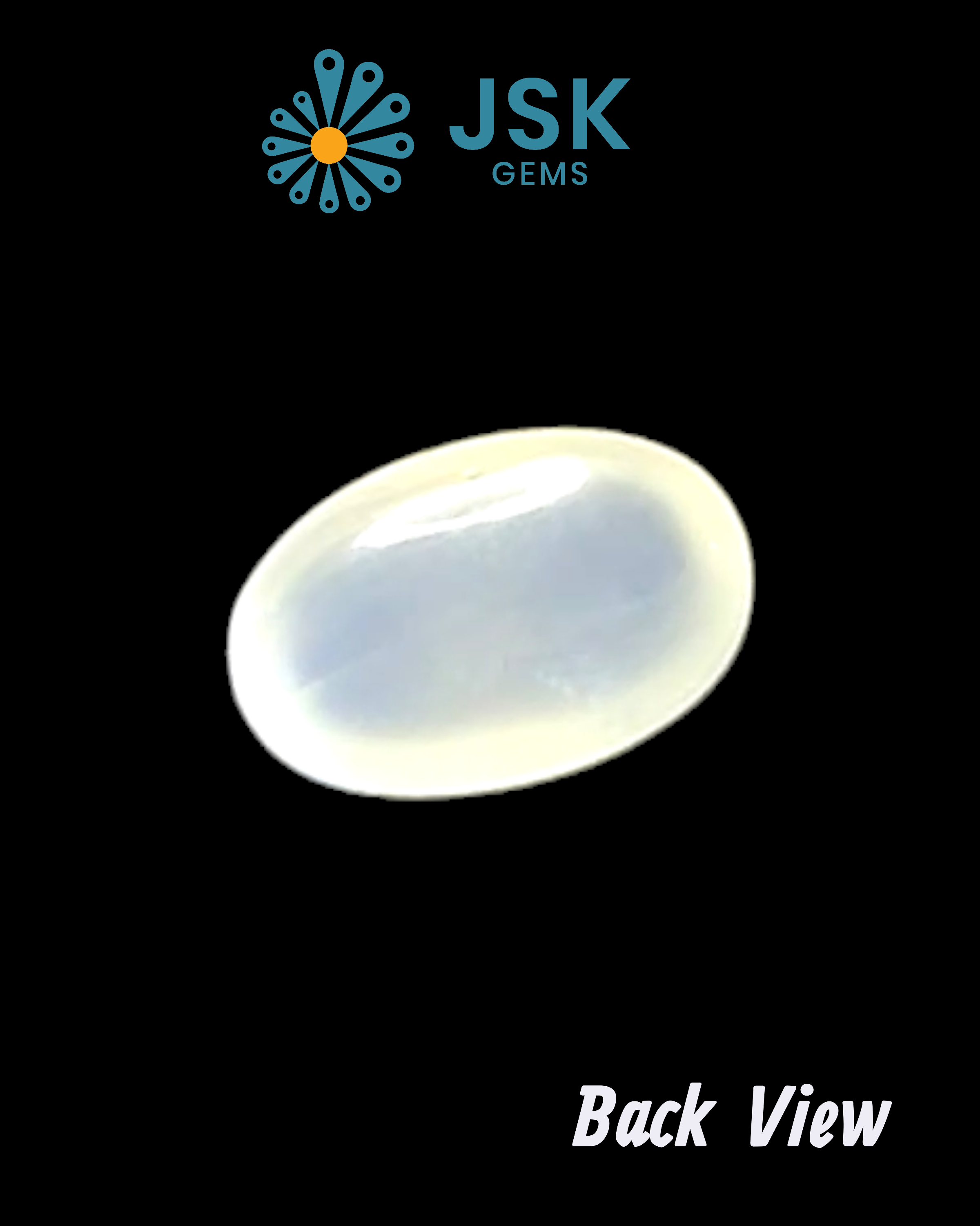 JTL Certified 6.66 Ct - 7.40 Ratti Natural Moonstone - Chandrakantmani