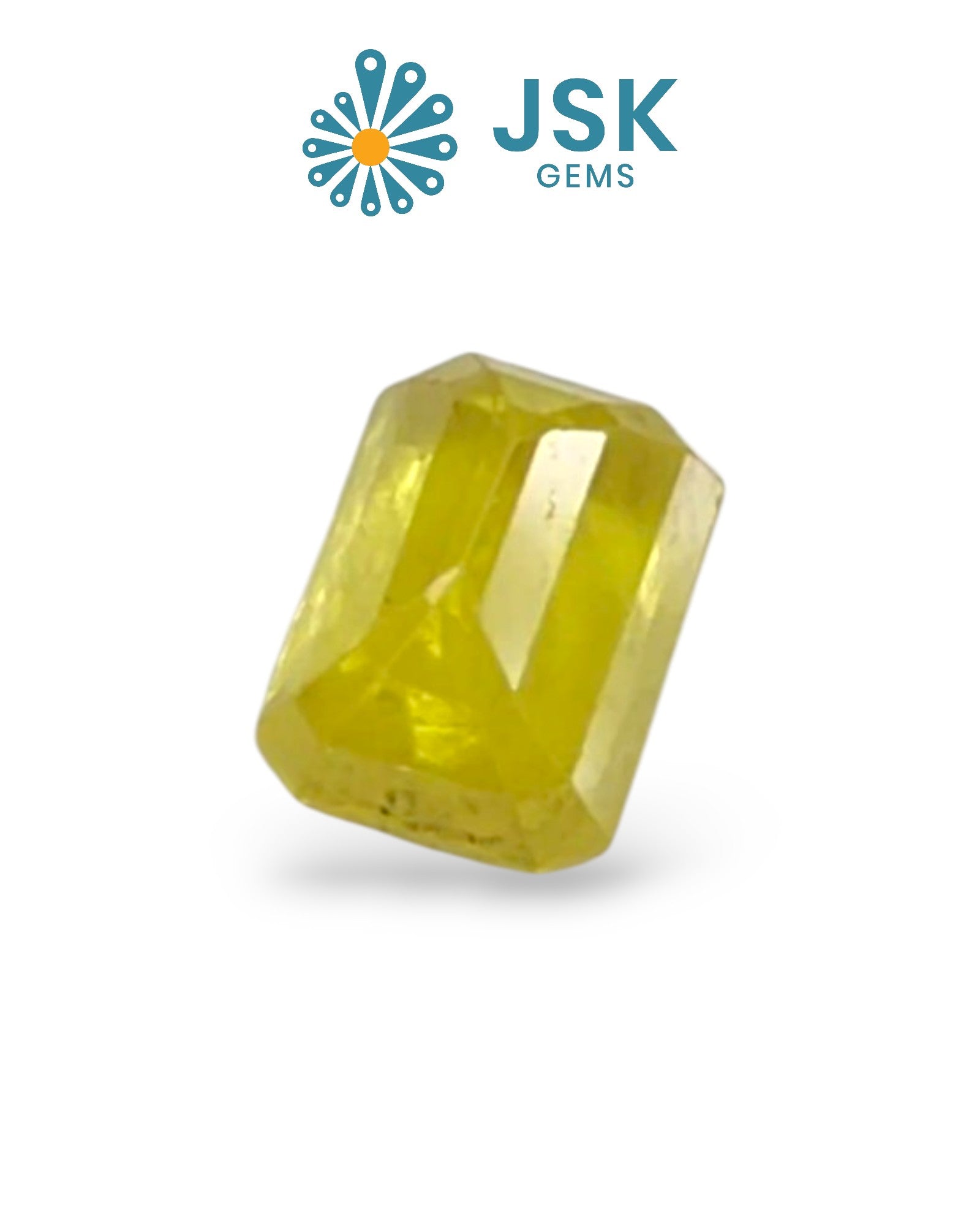 Top Grade 5.85 Ct - 6.50 Ratti Natural Bangkok Yellow Sapphire - Pukhraj