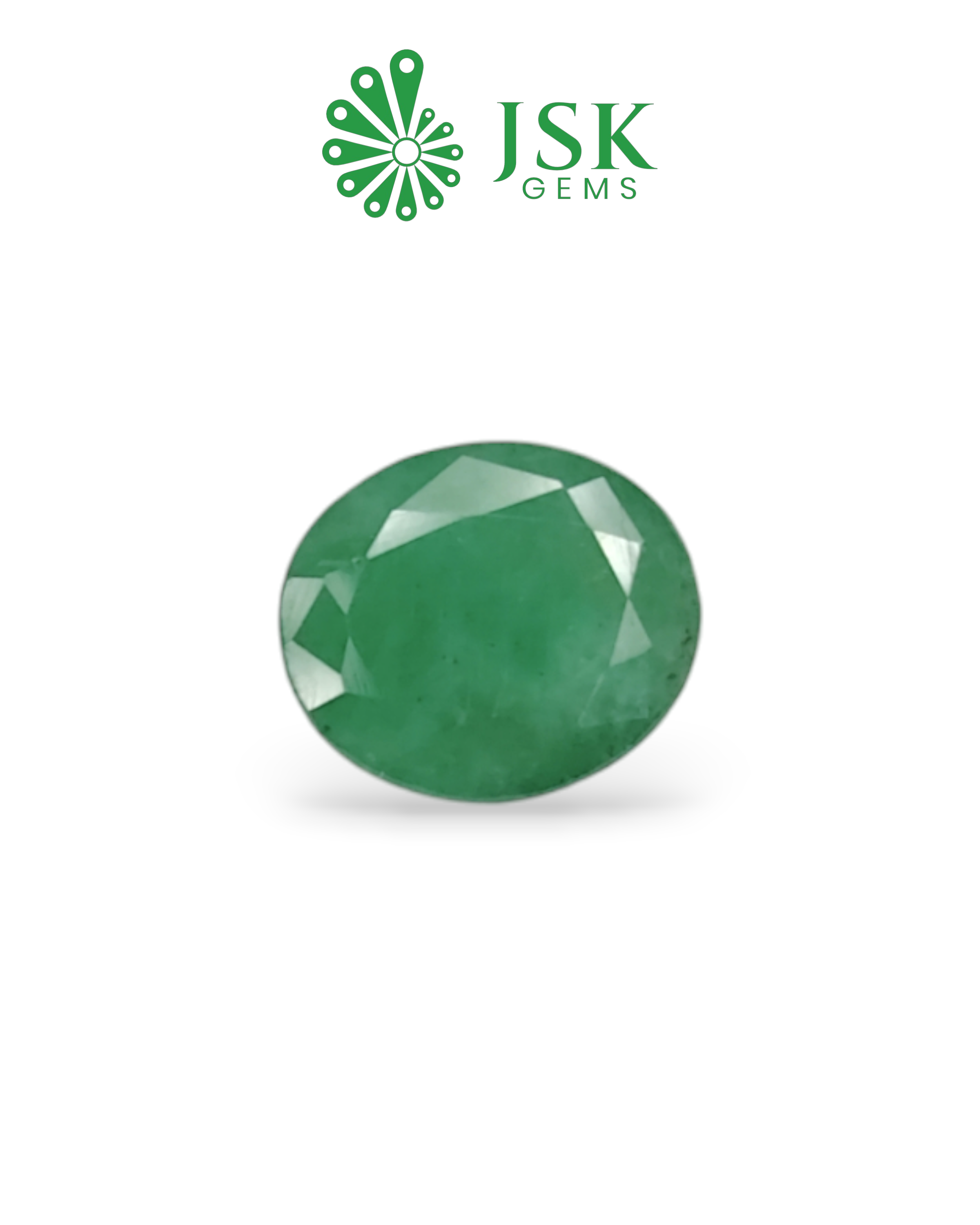 Premium Grade 7.89 Ct - 8.76 Ratti Natural Emerald - Panna