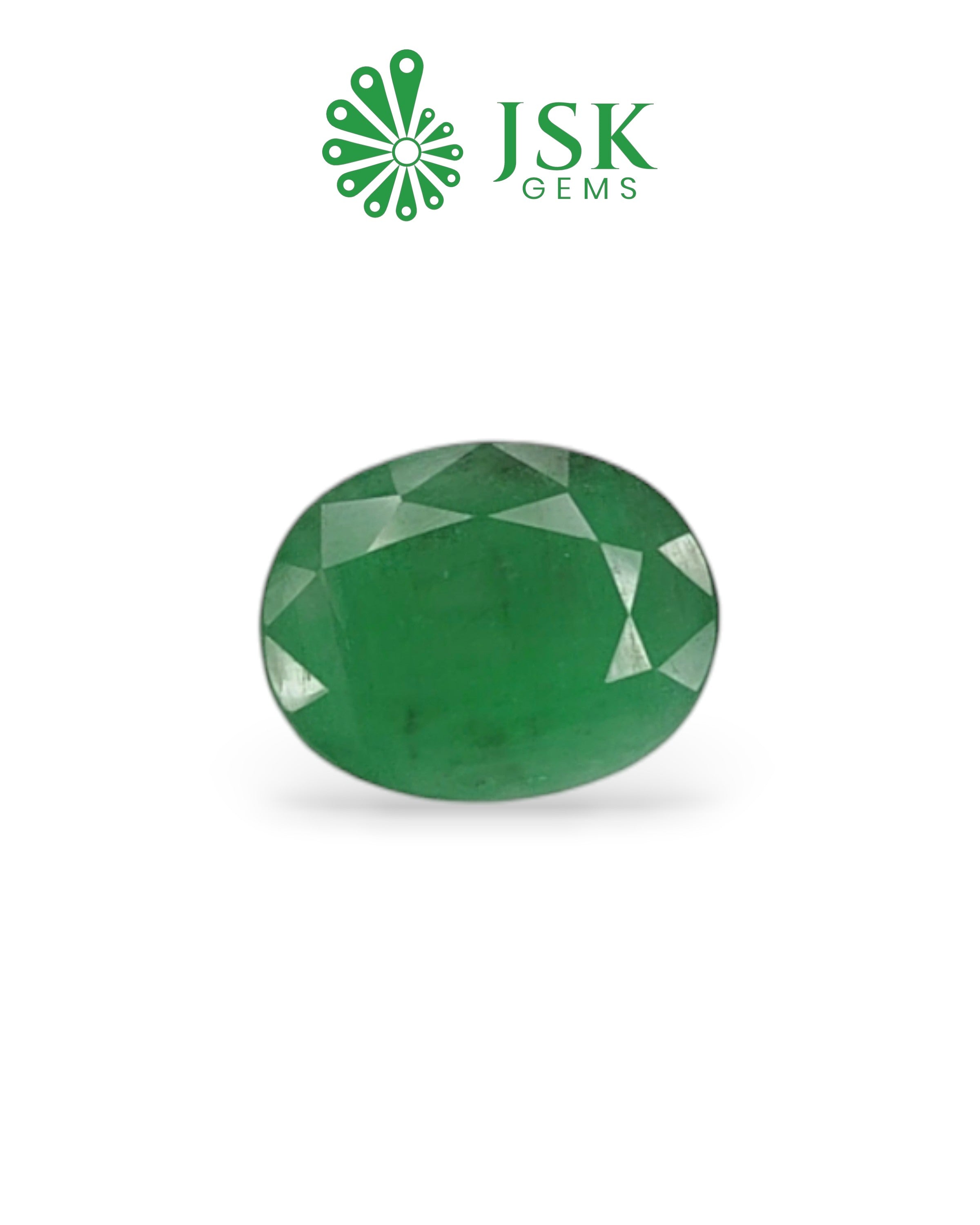 Premium Grade 6.25 Ct - 6.94 Ratti Natural Emerald - Panna
