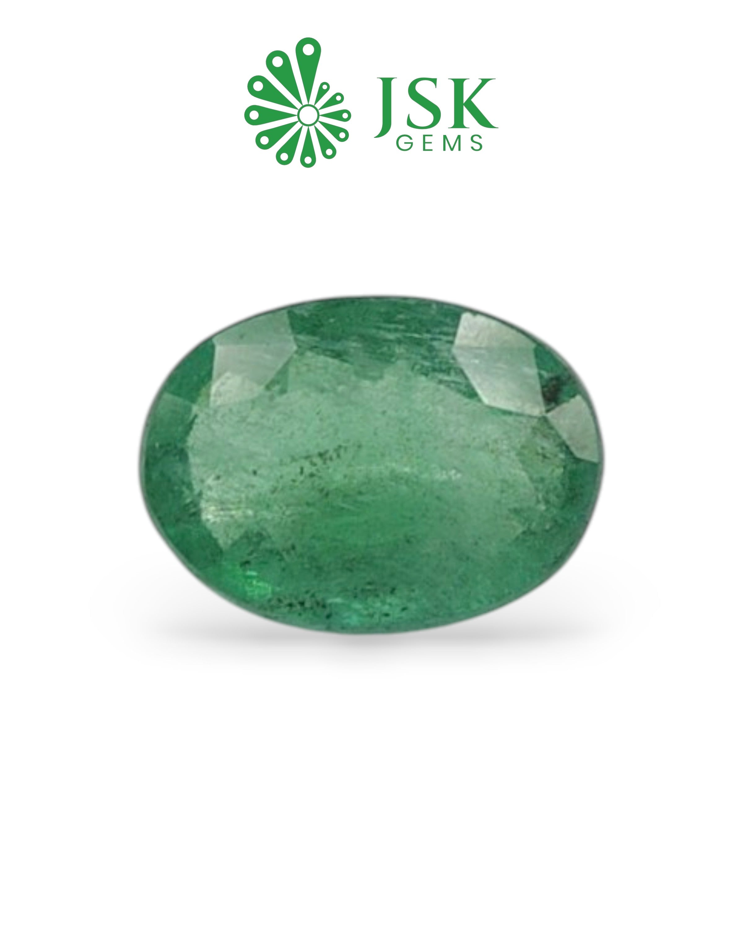Premium Grade 7.48 Ct - 8.31 Ratti Natural Emerald - Panna
