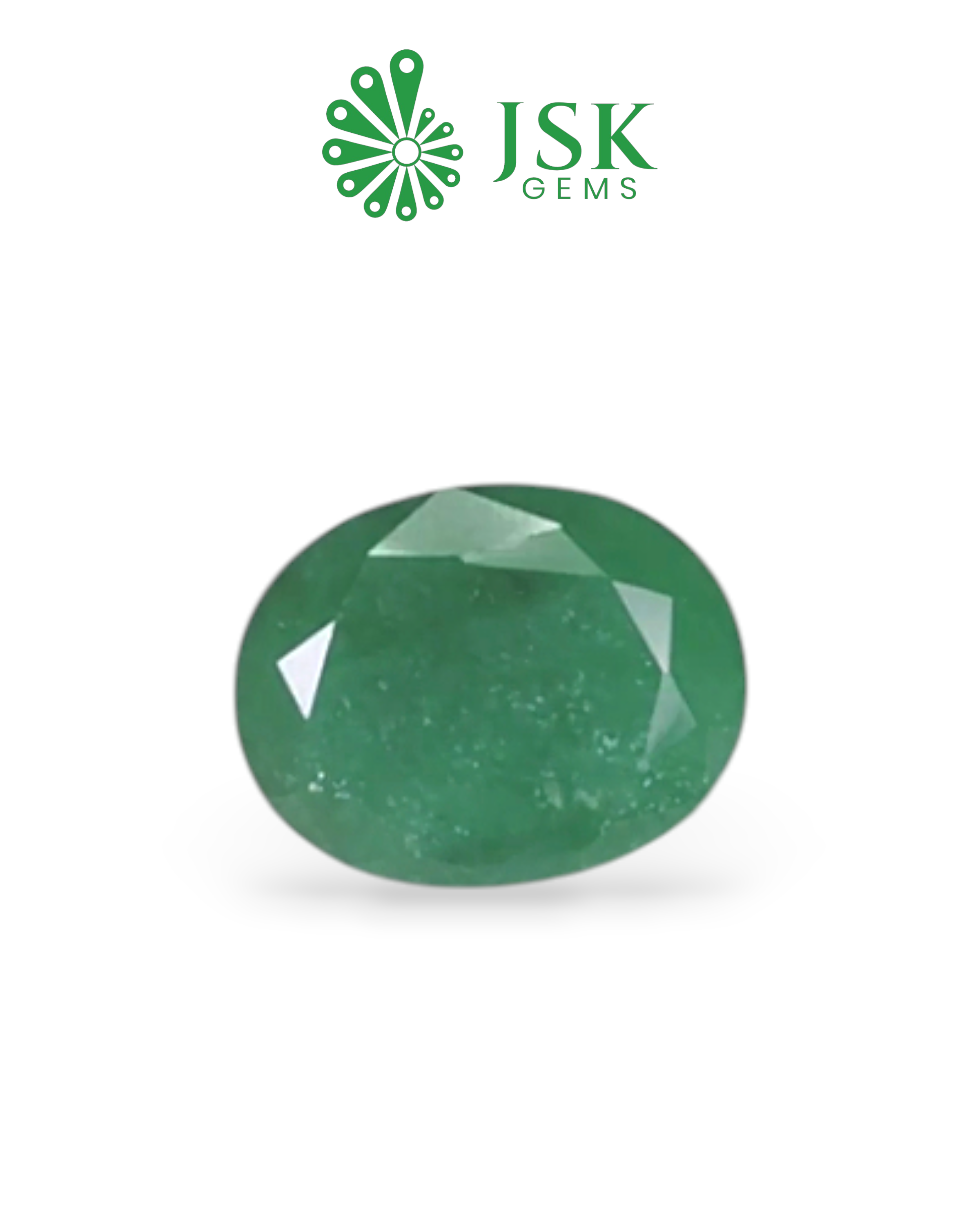 Premium Grade 7.23 Ct - 8.03 Ratti Natural Emerald - Panna