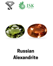 IGI Certified 1.03 Ct Natural Russia Alexandrite