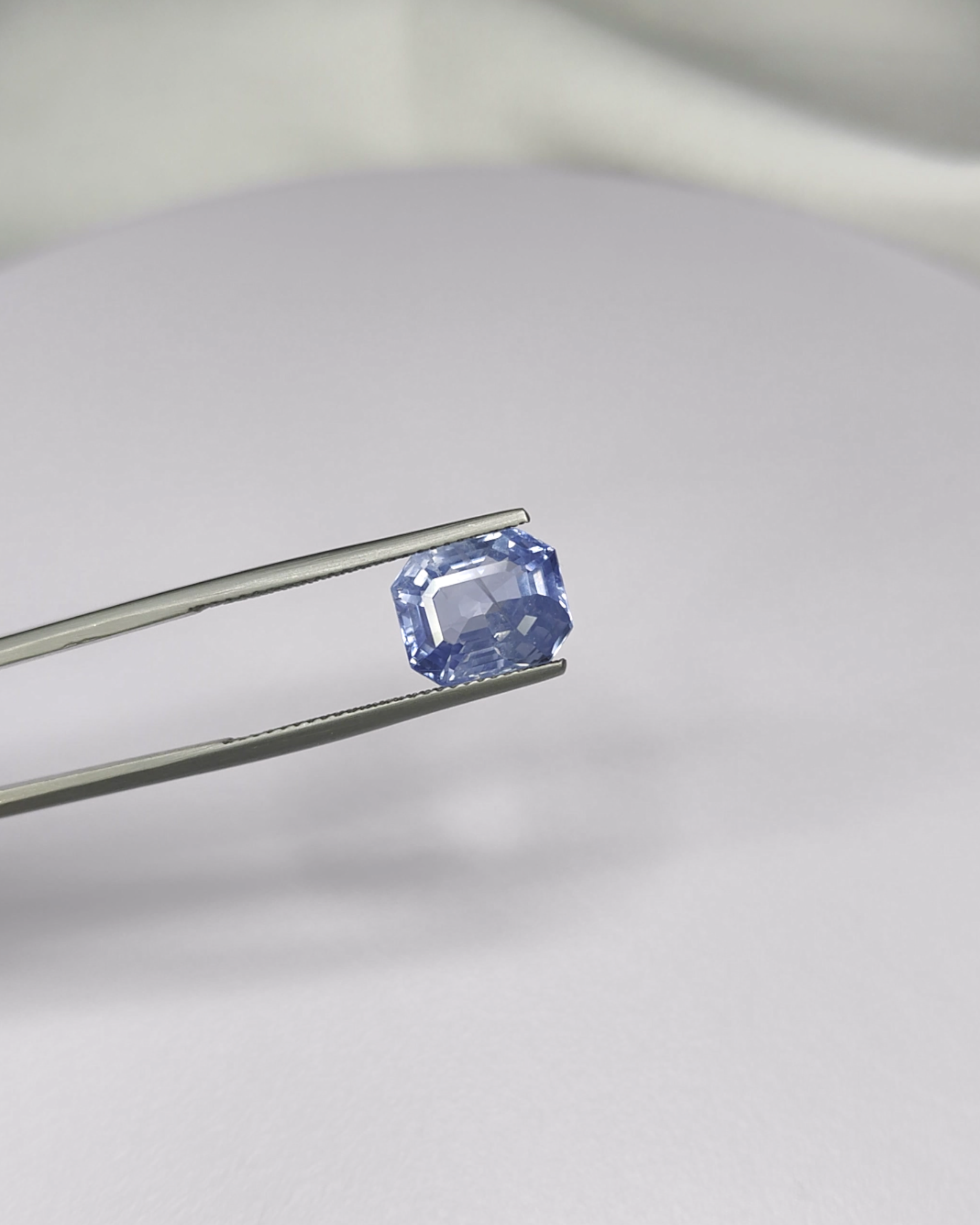 GTL Certified 5.74 Ct - 6.37 Ratti Natural Unheated Ceylon Blue Sapphire - Neelam