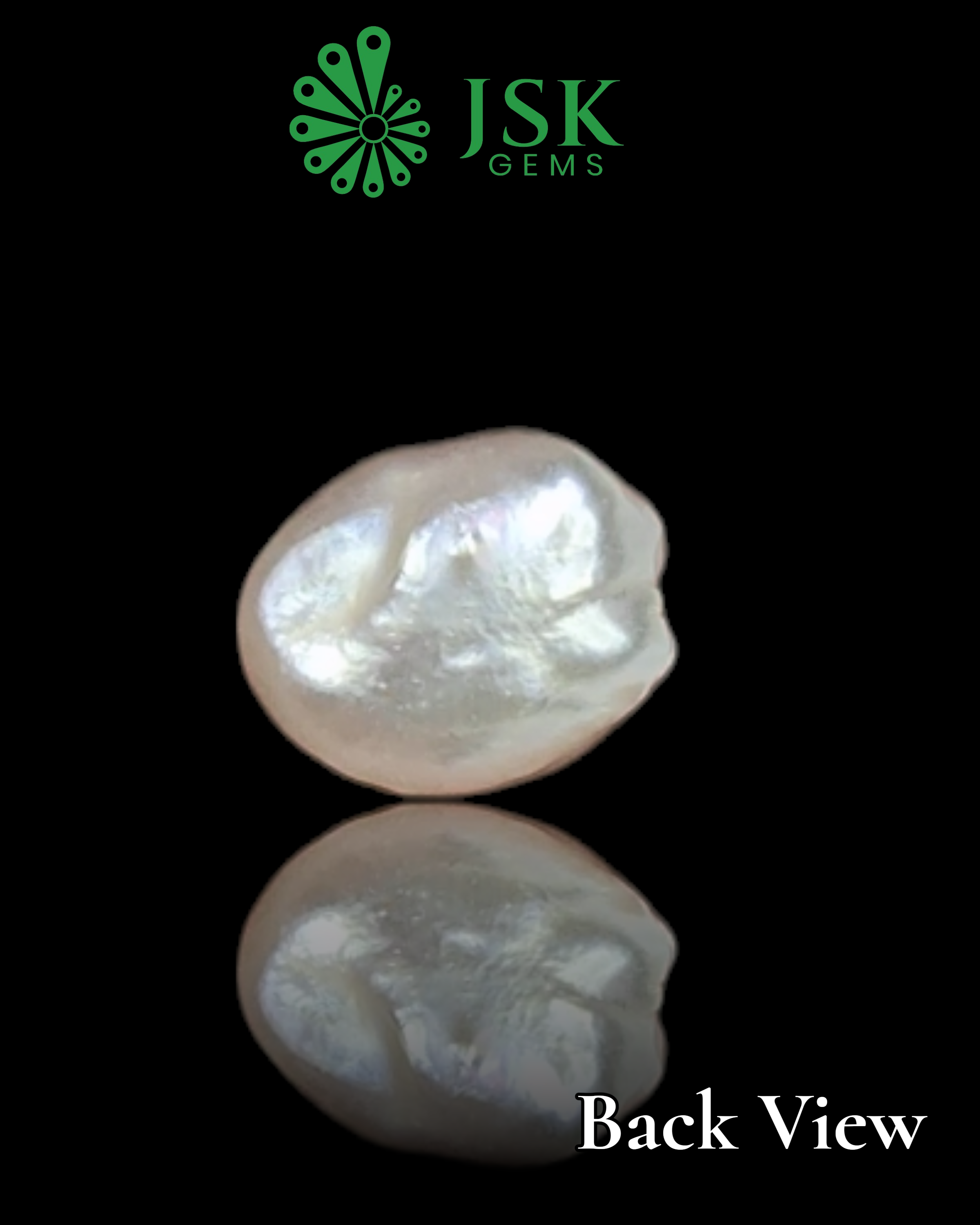 GIA Certified 4.53 Ct - 5.03 Ratti Natural Salt Water Pearl