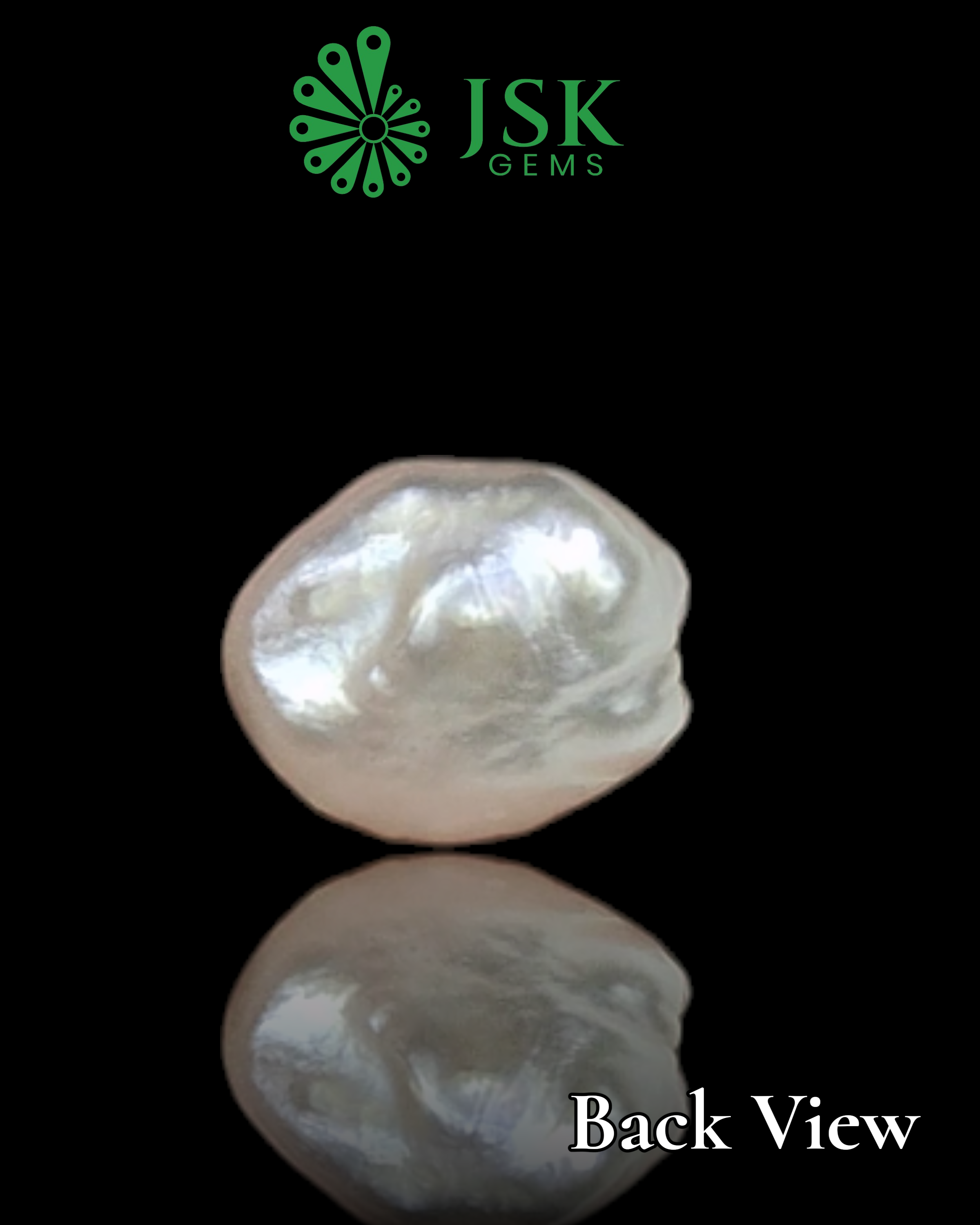 GIA Certified 4.53 Ct - 5.03 Ratti Natural Salt Water Pearl