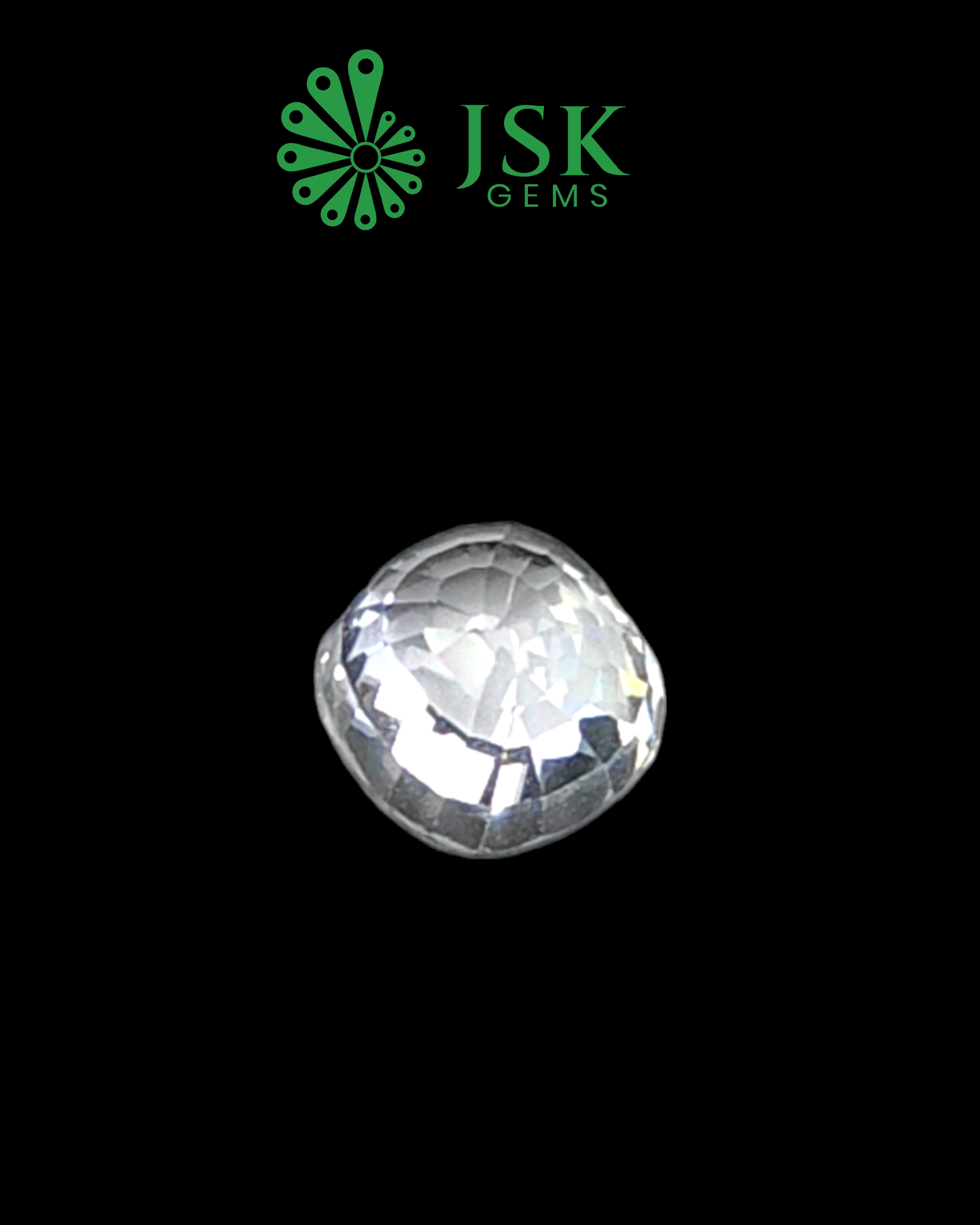 Top Grade 10.28 Ct - 11.42 Ratti  Natural White Zircon