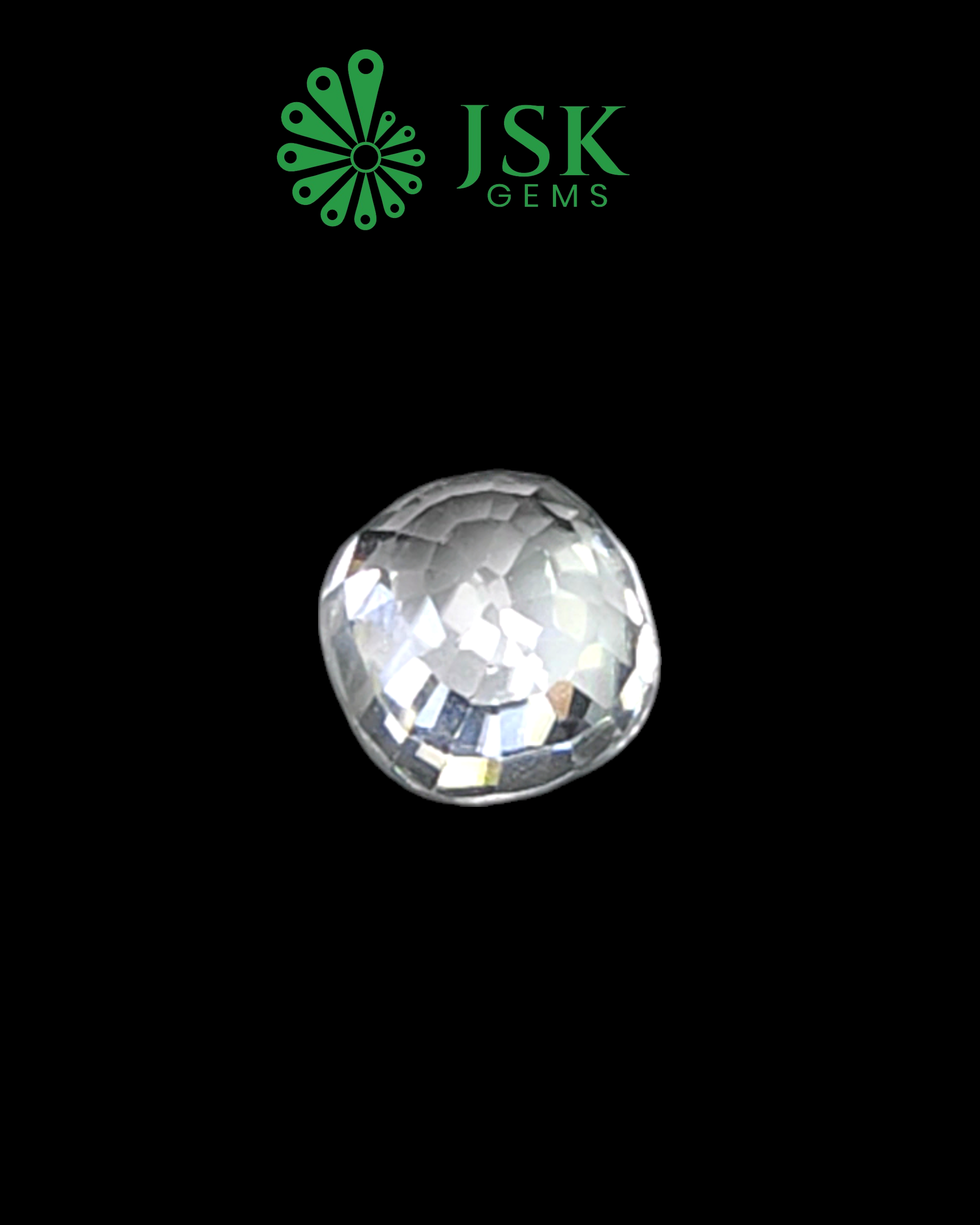 Top Grade 10.28 Ct - 11.42 Ratti  Natural White Zircon