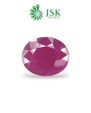 Top Certified 6.24 Ct - 6.93 Ratti Unheated Untreated Natural Ruby Manik