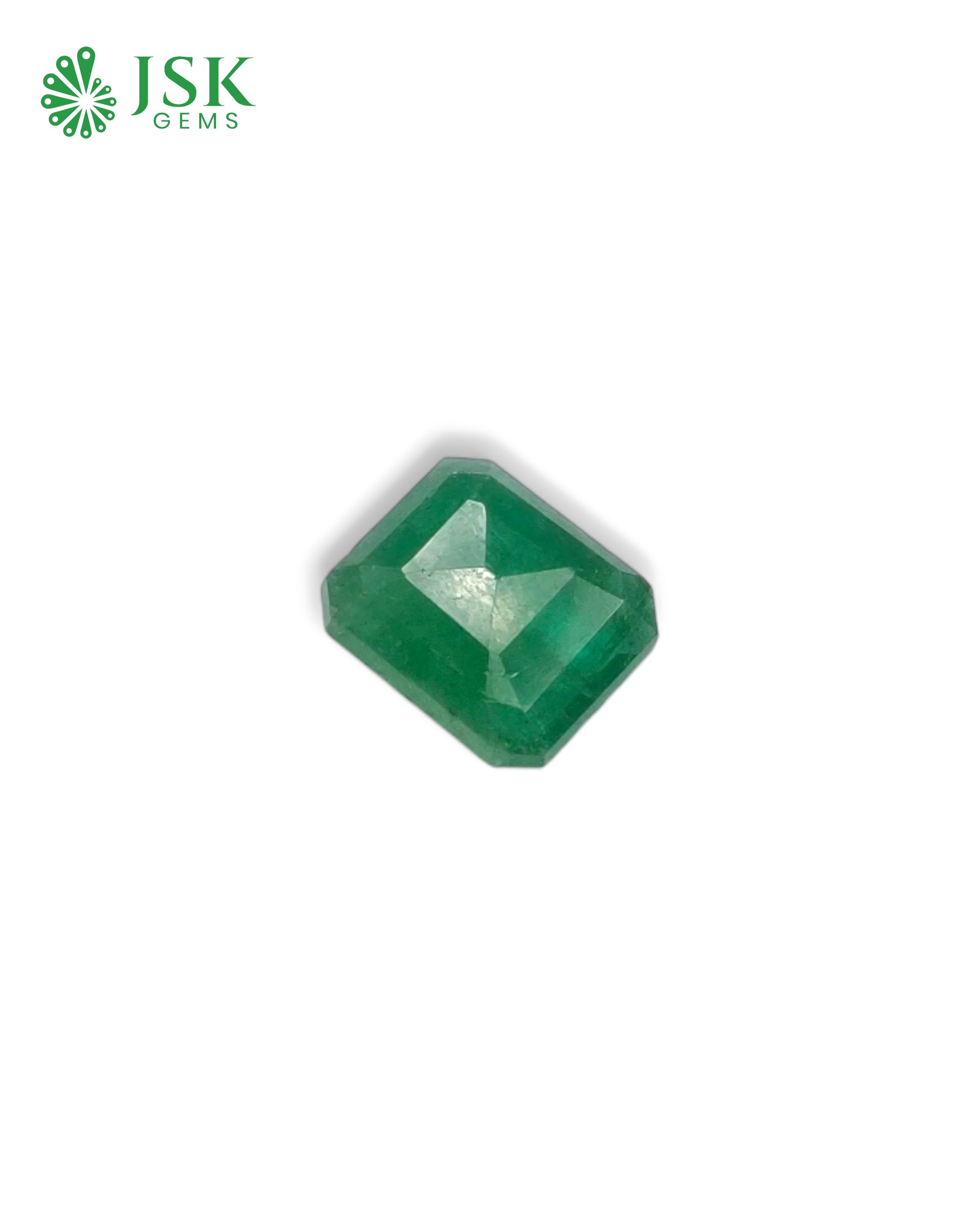 Premium Grade 6.44 Ct - 7.15 Ratti Natural Emerald - Panna