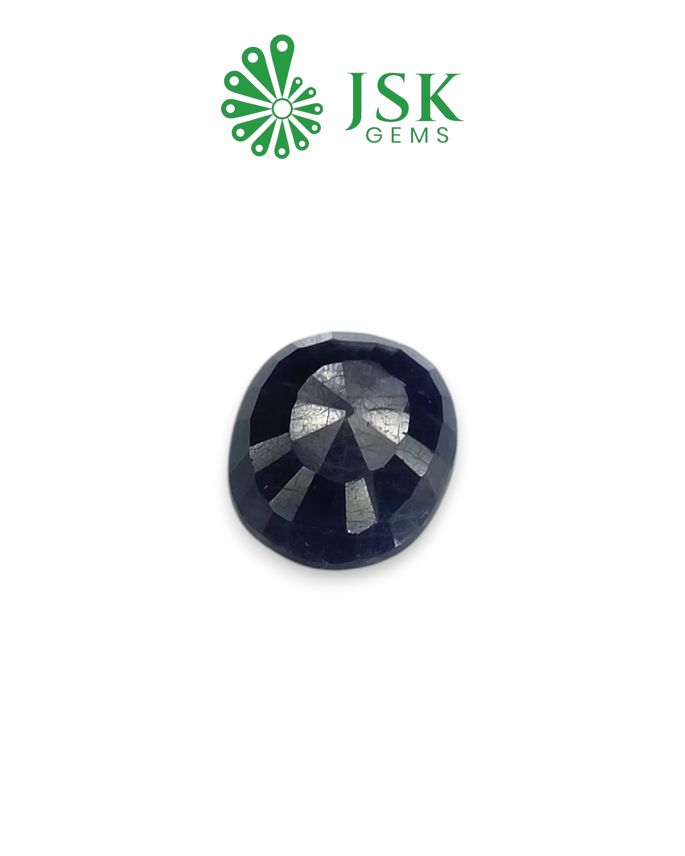GTL Certified 6.79 Ct - 7.54 Ratti Natural Unheated Blue Sapphire-Neelam