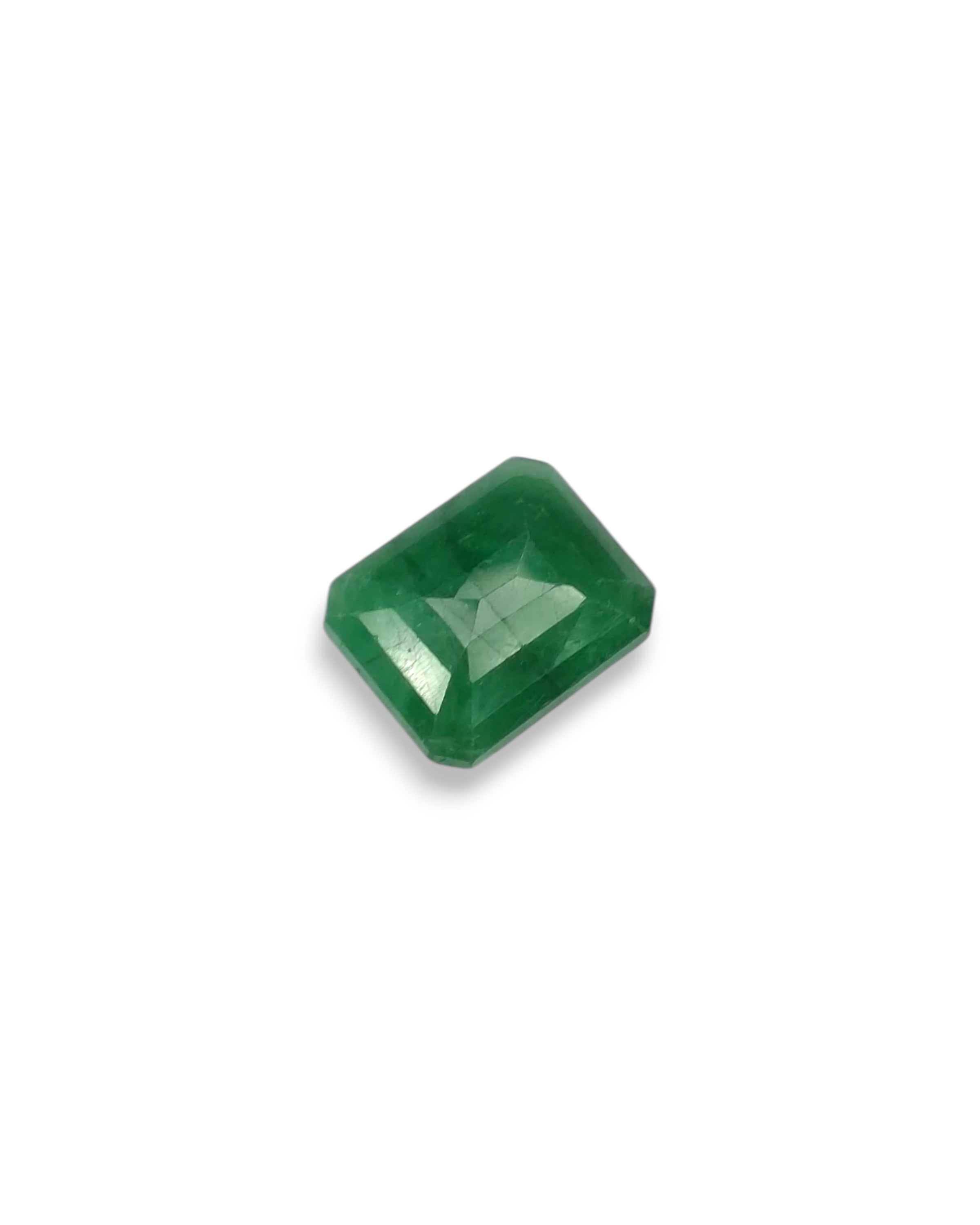 Premium Grade 6.89 Ct - 7.65 Ratti Natural Emerald - Panna