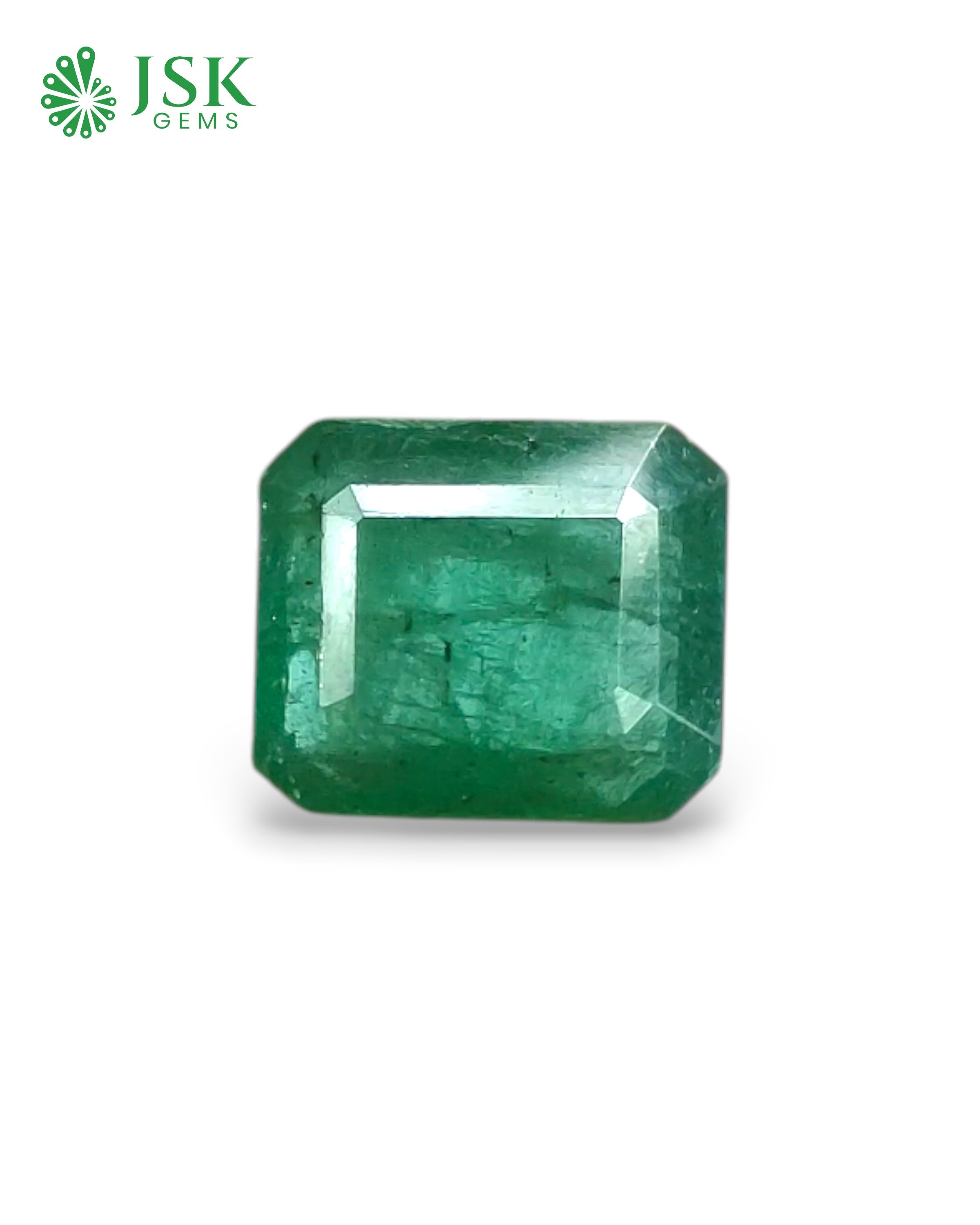 Premium Grade 6.44 Ct - 7.15 Ratti Natural Emerald - Panna