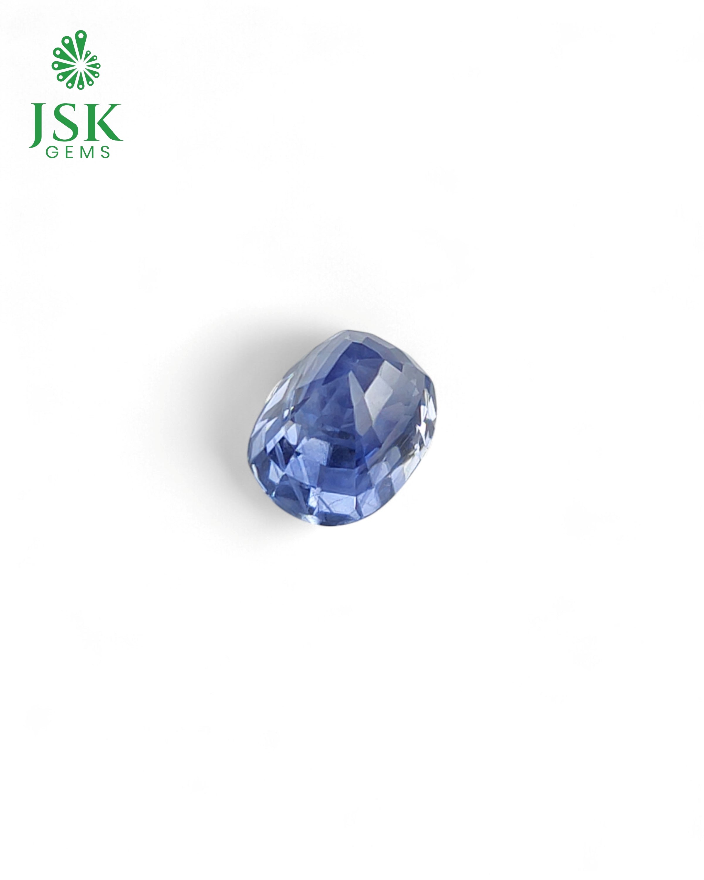 IGI Certified 5.58 Ct - 6.20 Ratti Natural Unheated Burma Blue Sapphire - Neelam