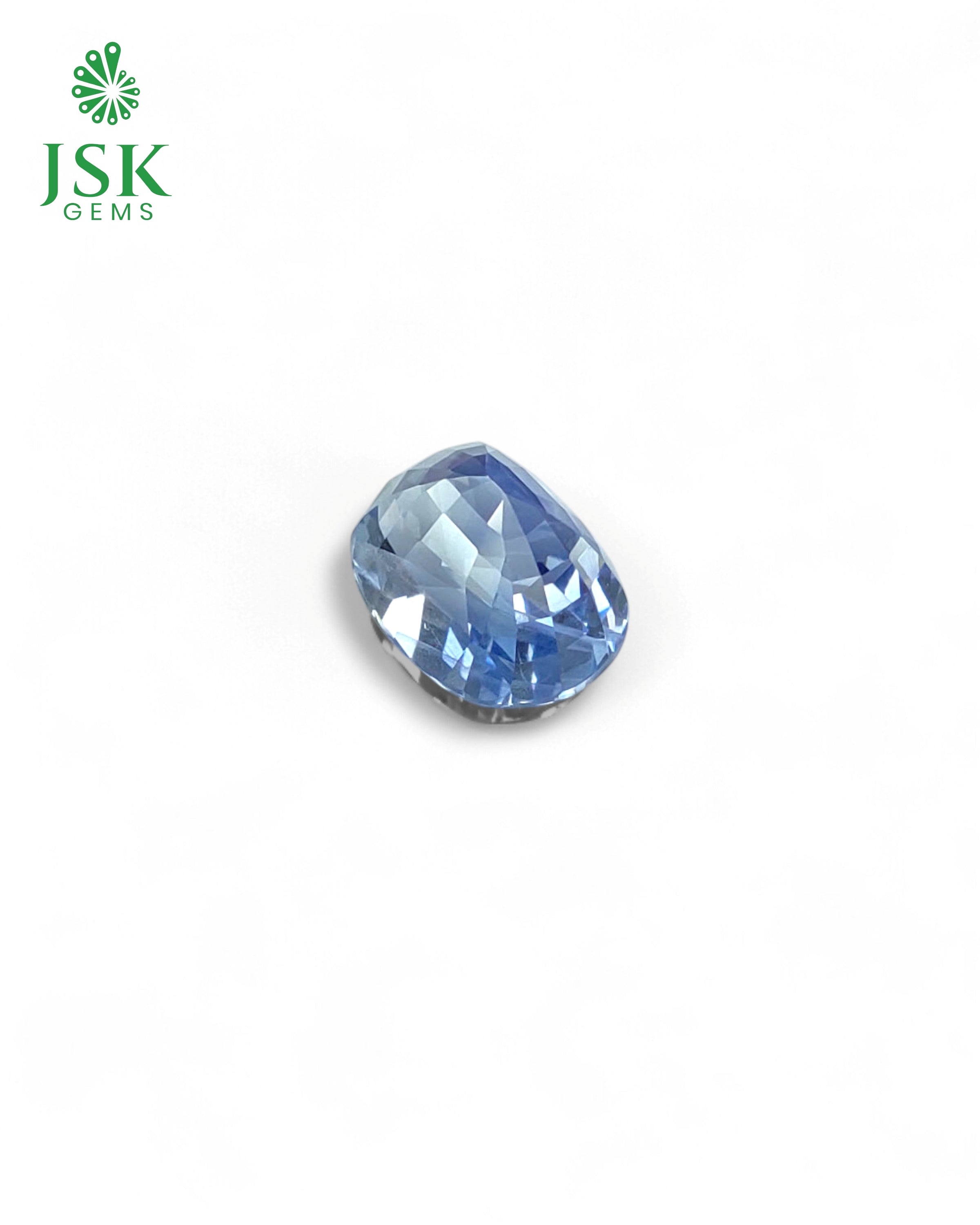 IGI Certified 5.58 Ct - 6.20 Ratti Natural Unheated Burma Blue Sapphire - Neelam
