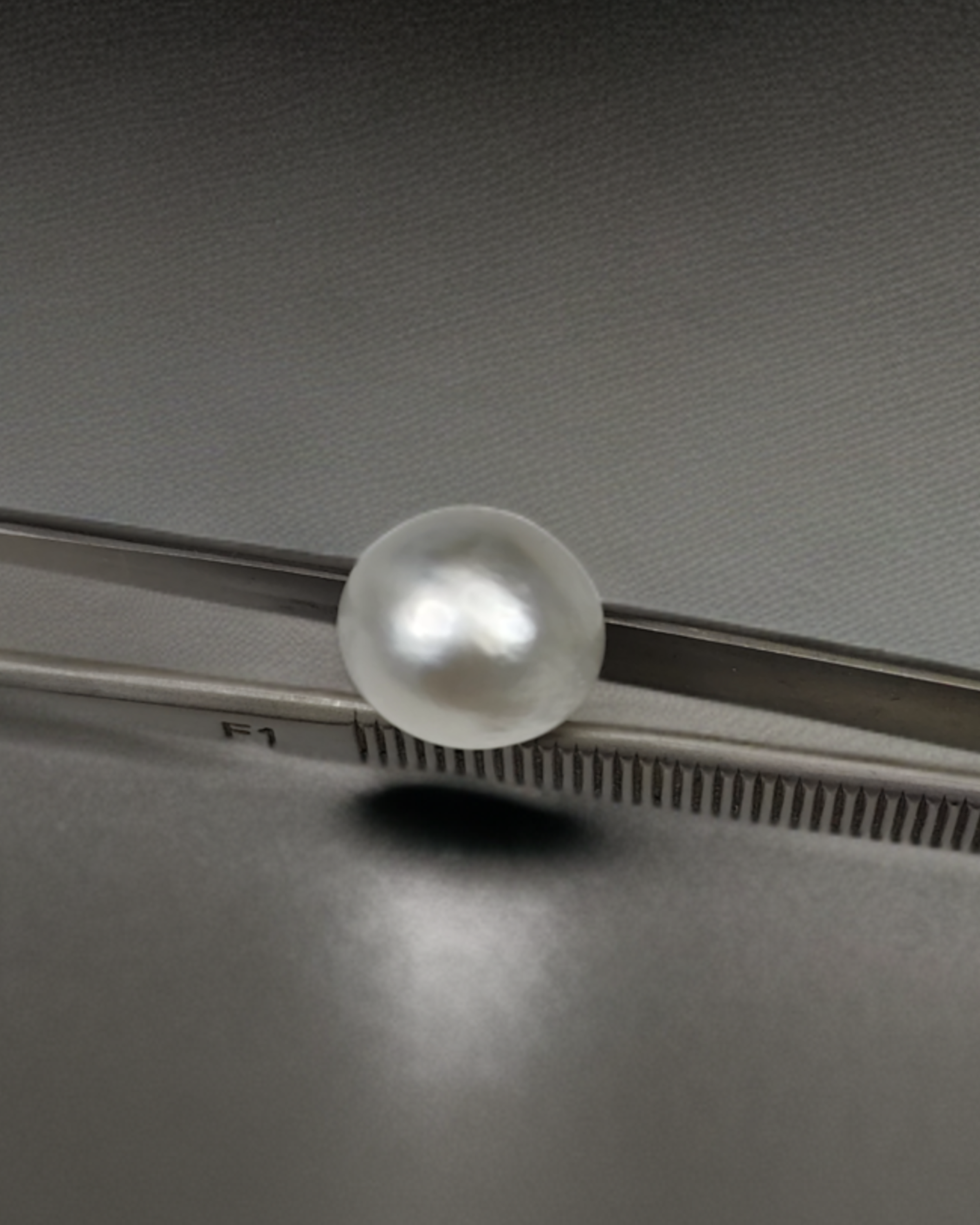 GIA Certified 11.63 Ct - 12.92 Ratti Natural Salt Water Pearl