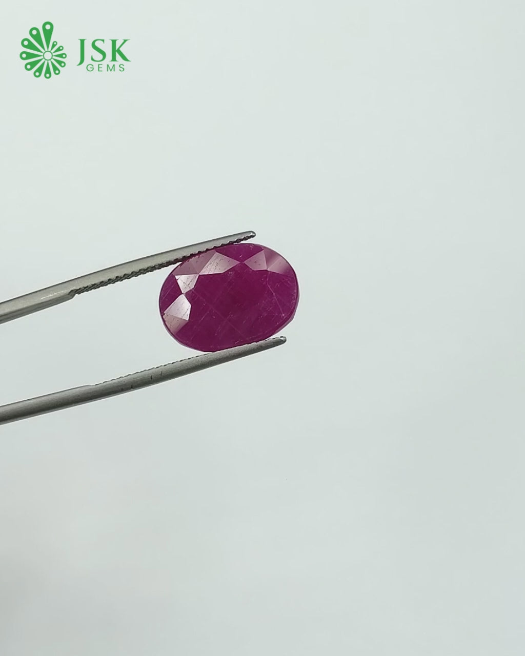 Load video: IIGJ Certified 10.20 Ct - 11.33 Ratti Unheated Untreated Natural Ruby Manik