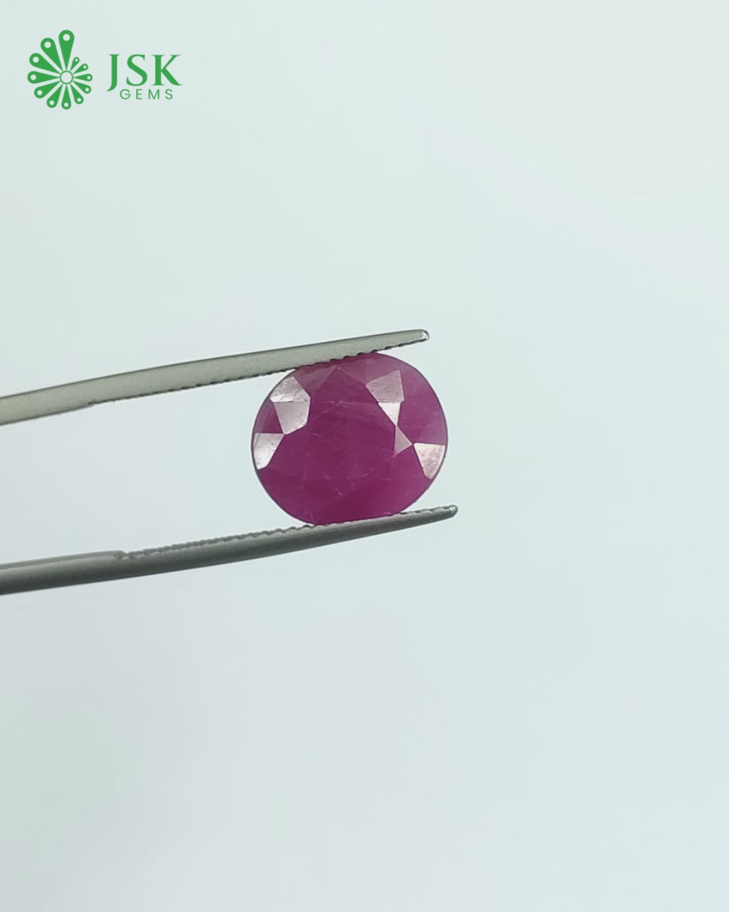 Load video: IIGJ Certified 5.23 Ct - 5.81 Ratti Unheated Untreated Natural Ruby Manik