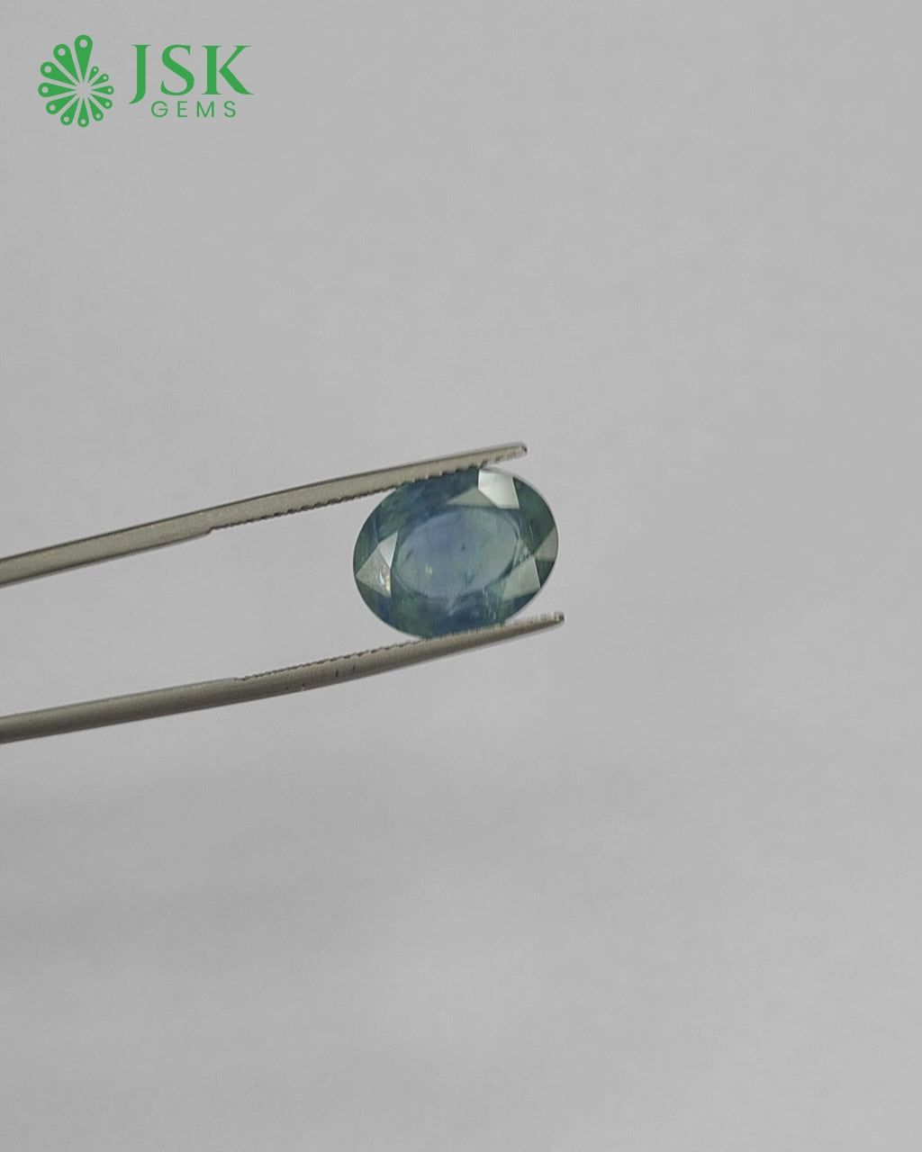 Load video: IDI Certified 6.23 Ct - 6.92  Ratti Natural Ceylon Blue Sapphire - Neelam