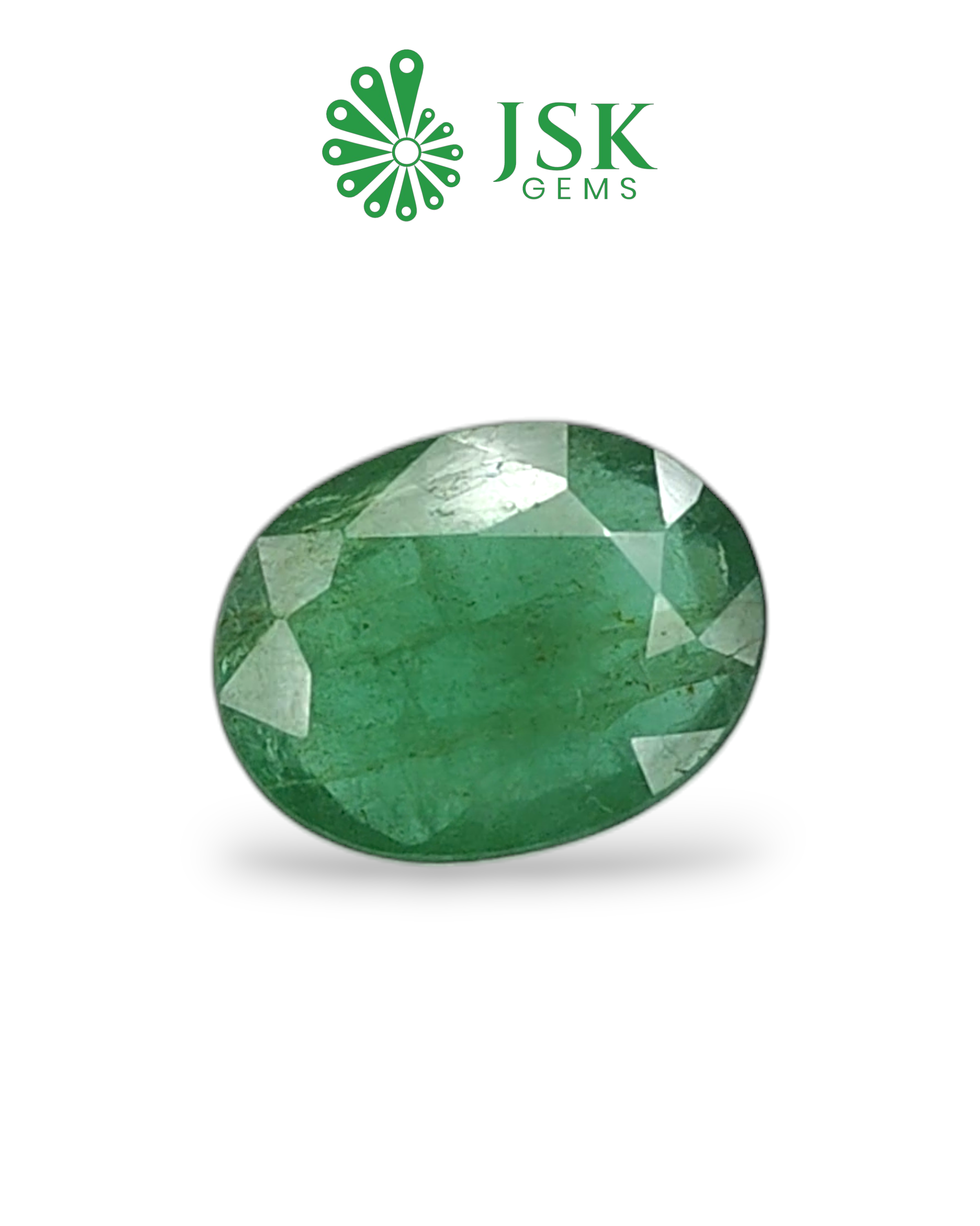 Premium Grade 7.30 Ct - 8.11 Ratti Natural Emerald - Panna