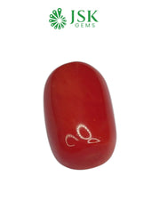 JTL Certified Premium 16.06 Ct - 17.84 Ratti Natural Italian Red Coral