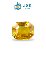Top Grade 6.66 Ct - 7.40 Ratti Natural Bangkok Yellow Sapphire - Pukhraj