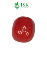 JTL Certified Premium 11.74 Ct - 13.04 Ratti Natural Italian Red Coral